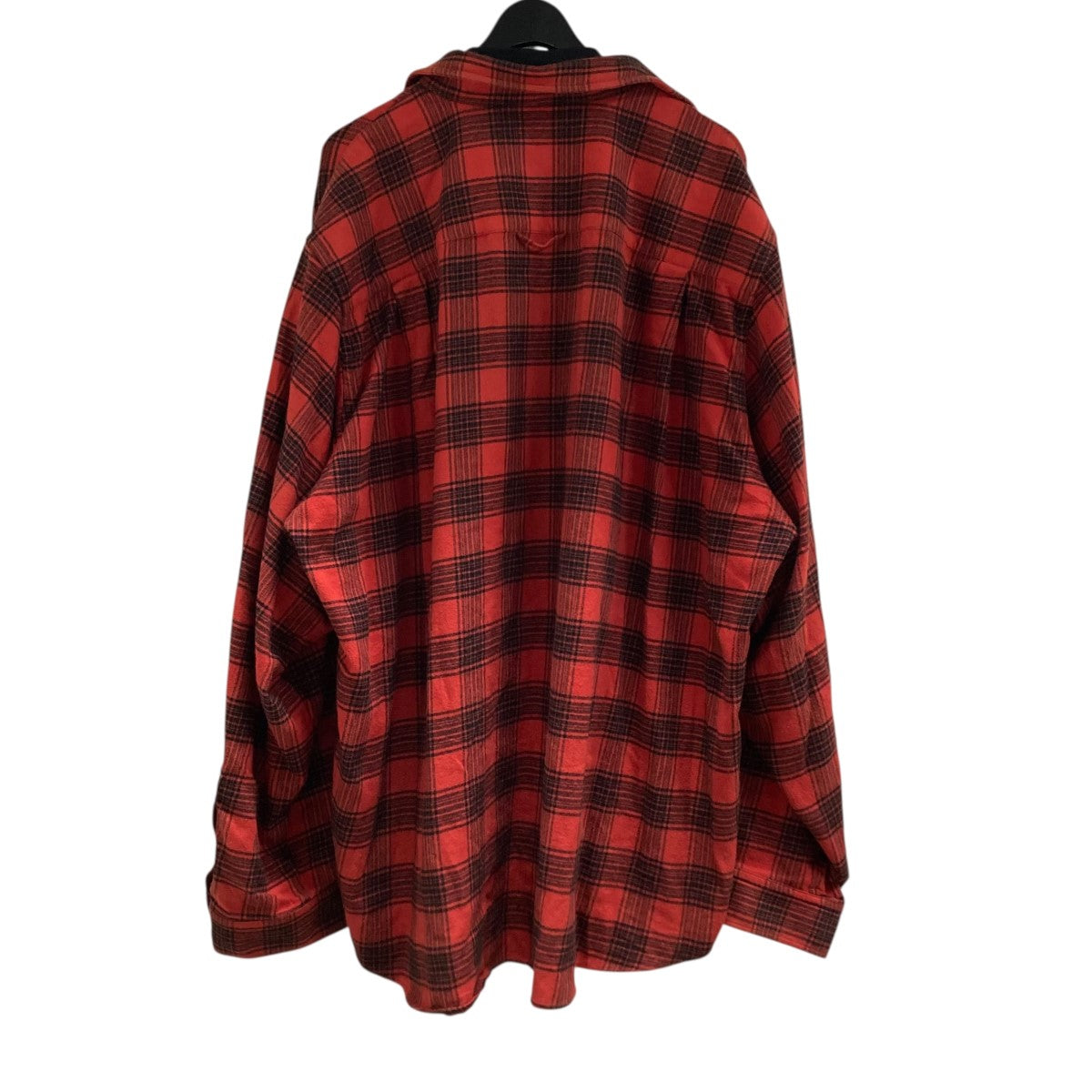 BALENCIAGA ドッキングチェックシャツ699371 TNM25 古着・中古-4枚目のアイテム画像