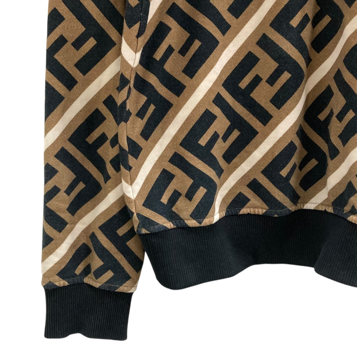 FENDI ズッカ柄ジャガードロゴスウェット12CPF-20-2734 古着・中古-3枚目のアイテム画像