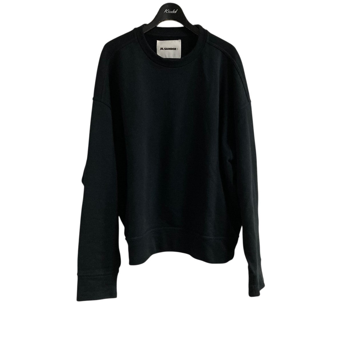 JIL SANDER+ ホワイト クルーネック スウェット Jil Sander』ロゴ入り