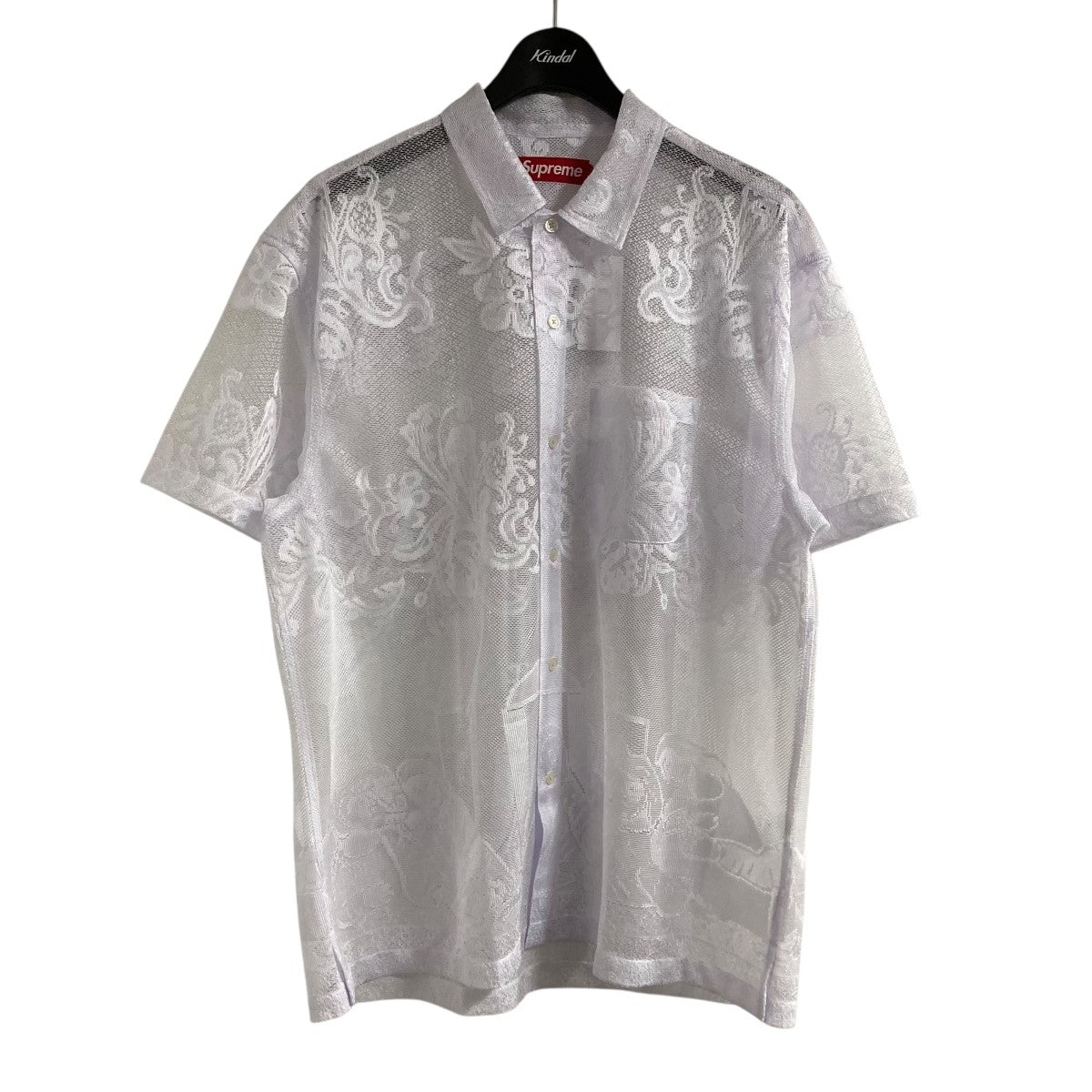 Supreme(シュプリーム) レースシャツ バイオレット サイズ L