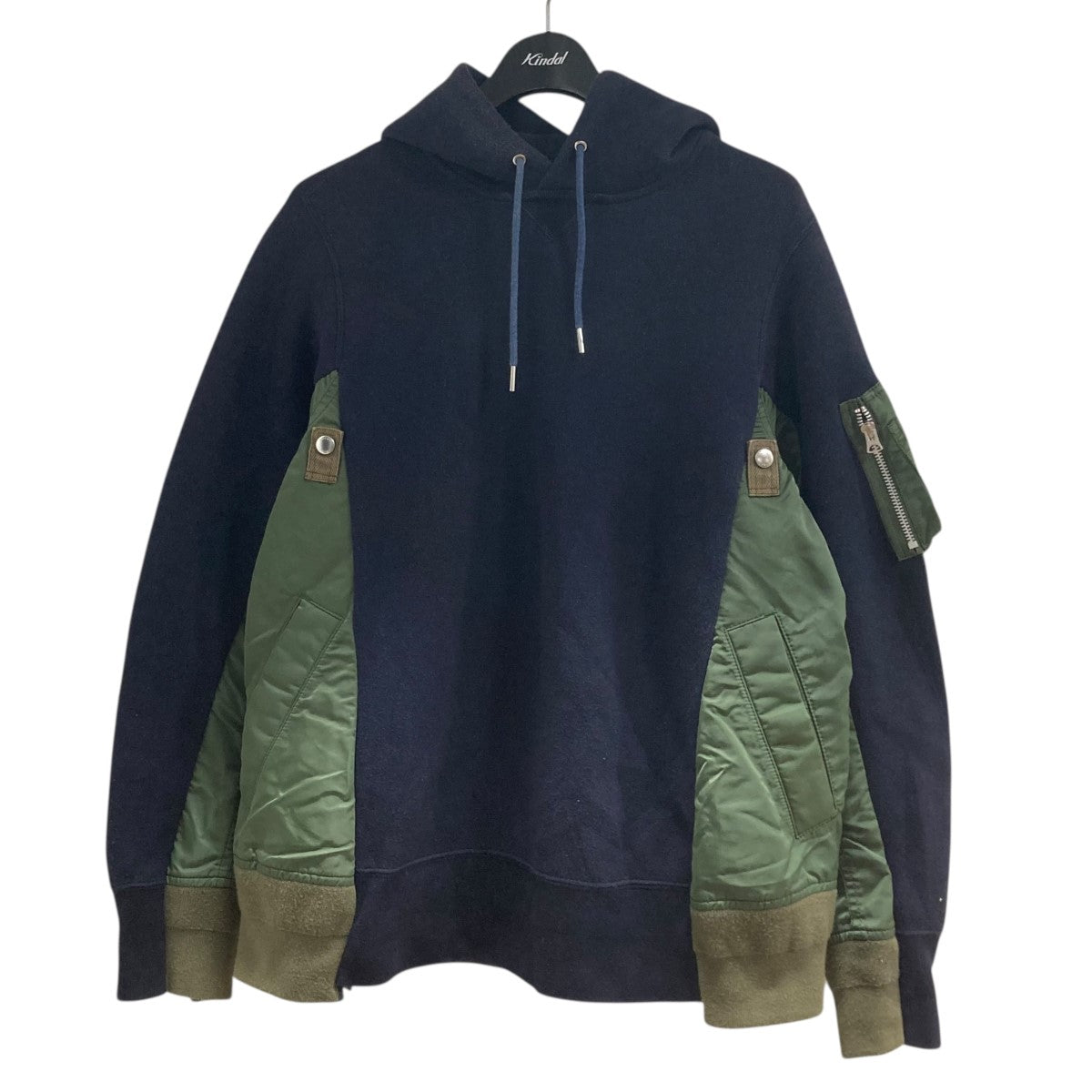 sacai(サカイ) MA-1ドッキングパーカーSCM-044 SCM-044 ネイビー