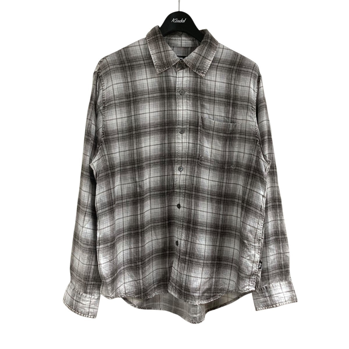 STUSSY ステューシークレイジーパターンチェックシャツ XLサイズ stussy(ステューシー) チェックシャツ グレー サイズ M｜【公式