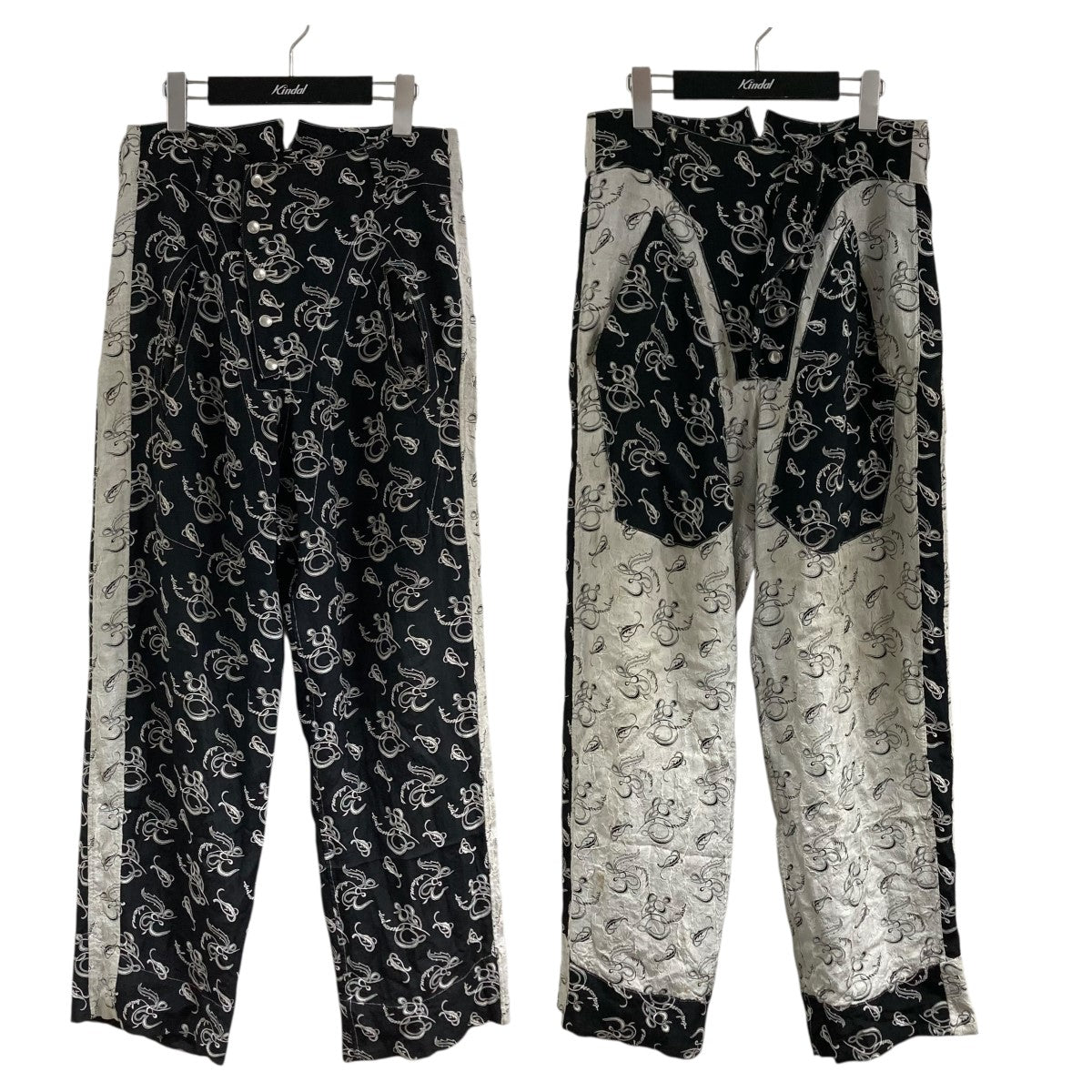 sulvam Reversible side chapter pants（Sulvam S21SS