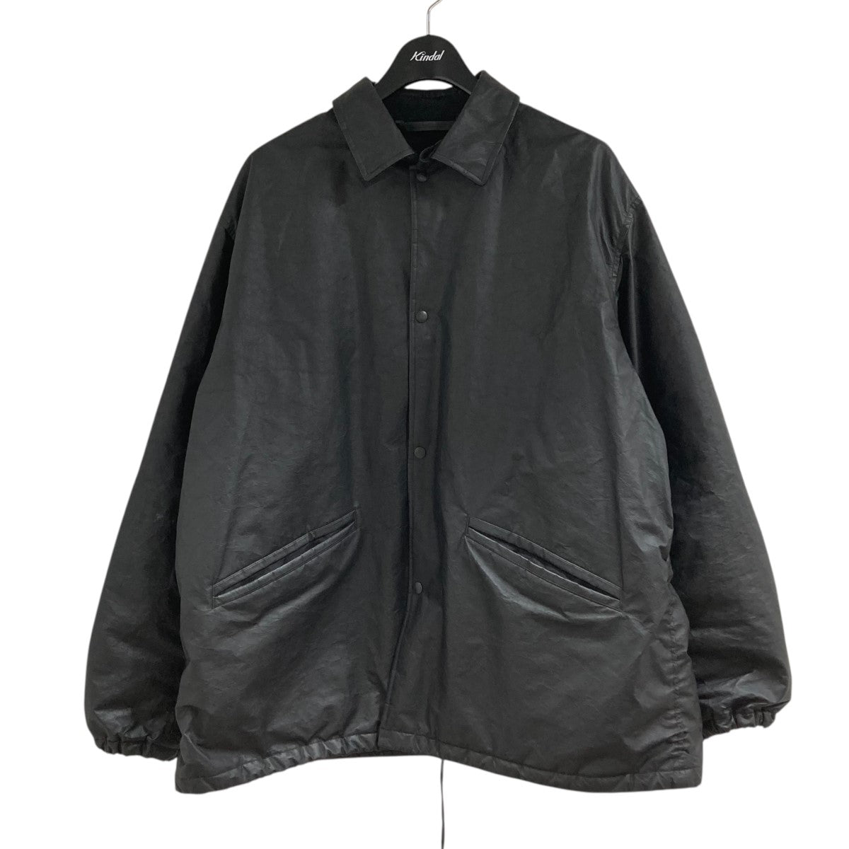 【最安値】25ss COMOLI ペーパーレザーコーチジャケット　サイズ2 25ss COMOLI ペーパーレザーコーチジャケット サイズ2 - メルカリ