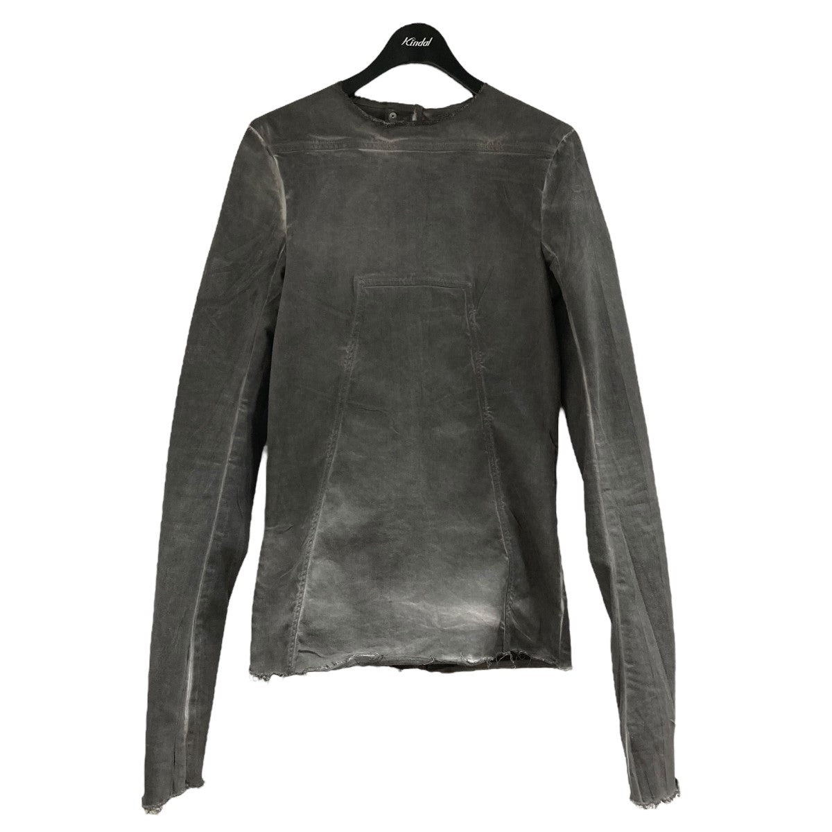 RICK OWENS(リックオウエンス) ジップアップデニムカットソー