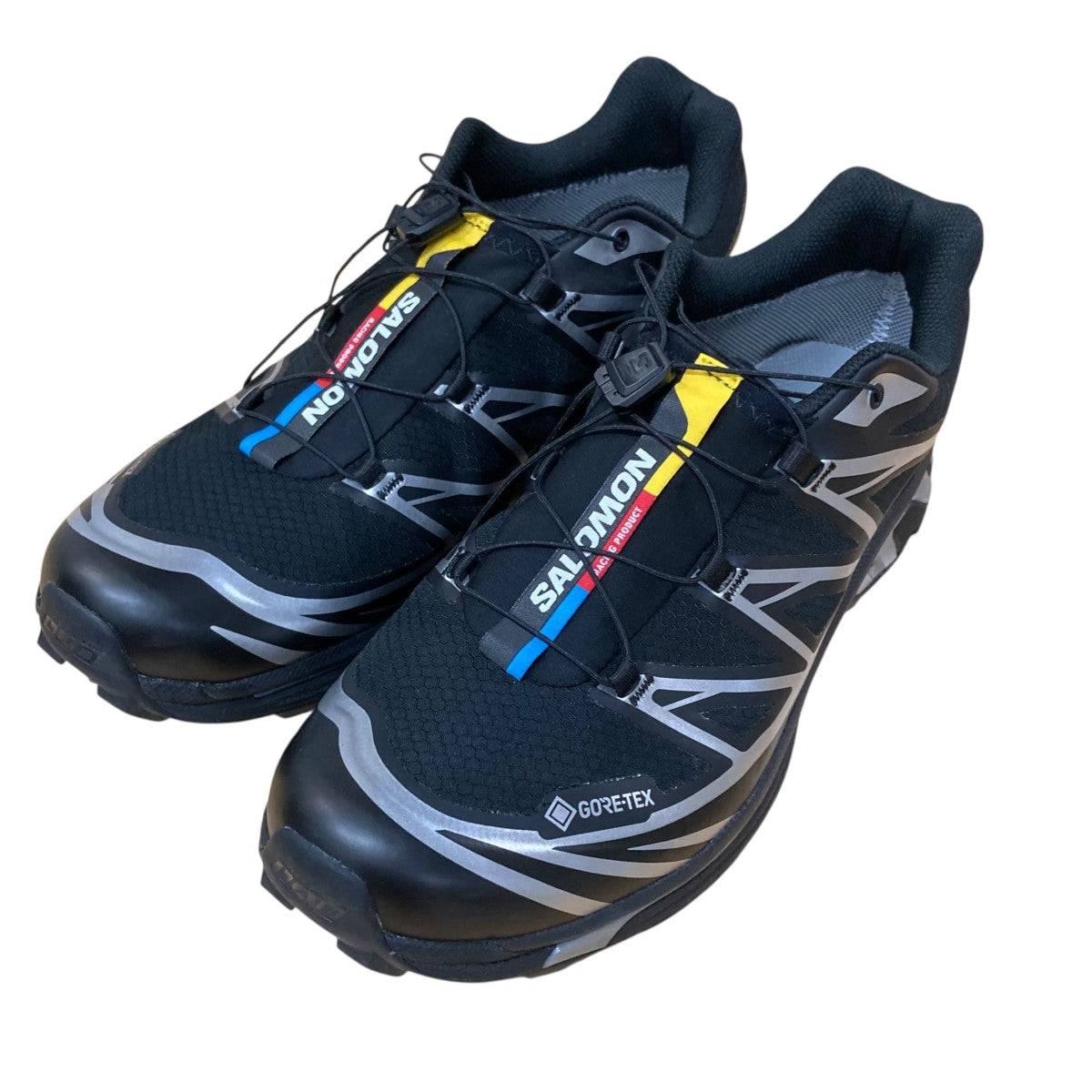 SALOMON(サロモン) XT-6スニーカー 225389 ブラック×シルバー