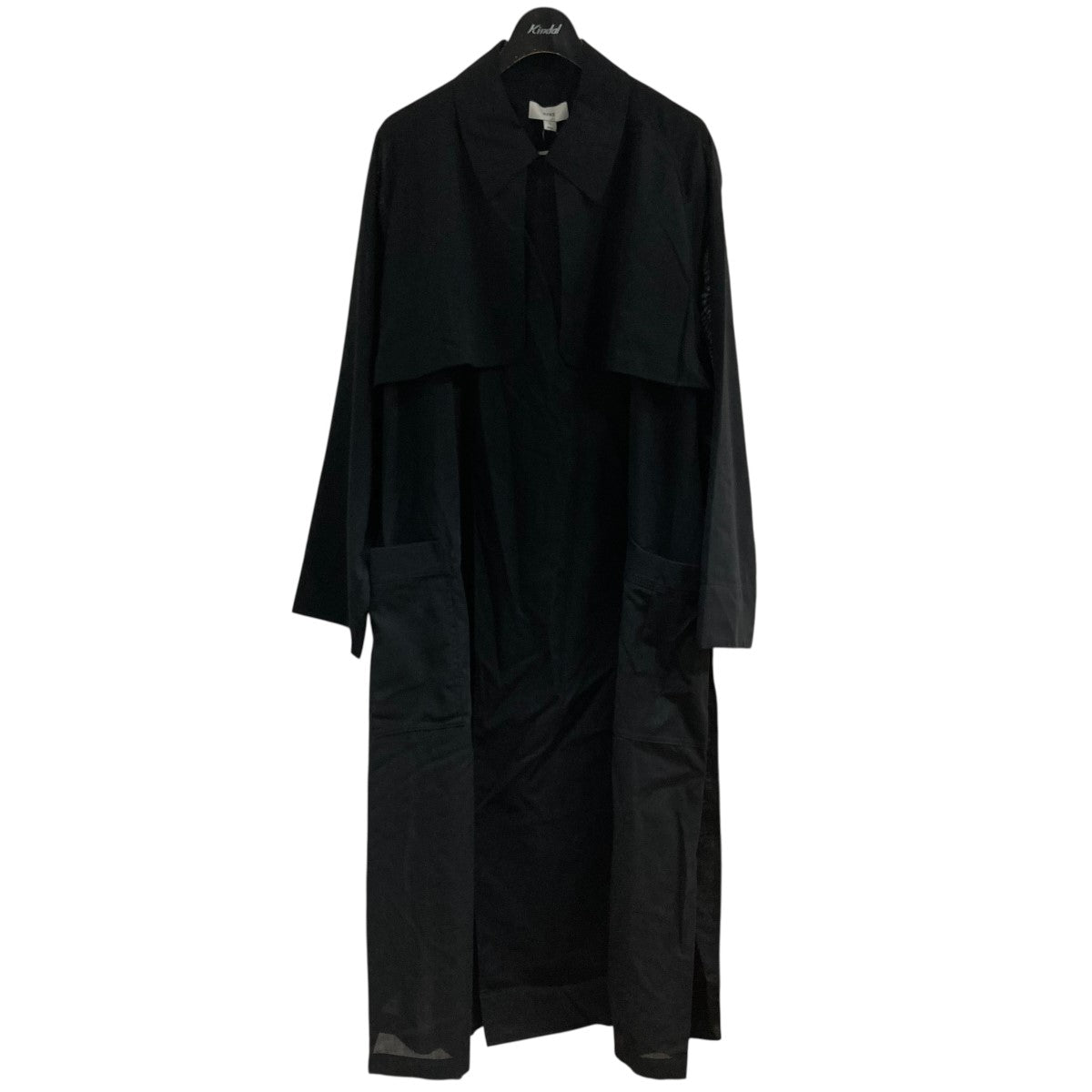 HYKE(ハイク) トレンチコート 27050-0101 ブラック サイズ 1｜【公式