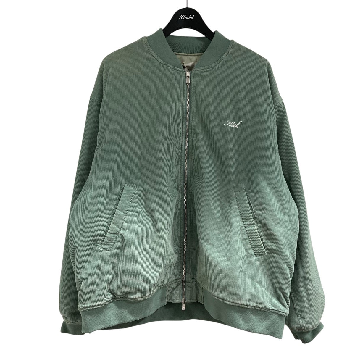 KITH(キス) ロゴコーディロイジャケット 24-020-060-0004-3-0 グリーン