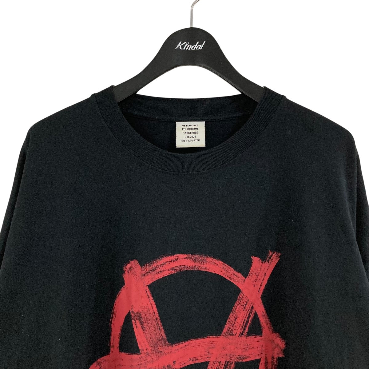 VETEMENTS プリントTシャツ 古着・中古-2枚目のアイテム画像