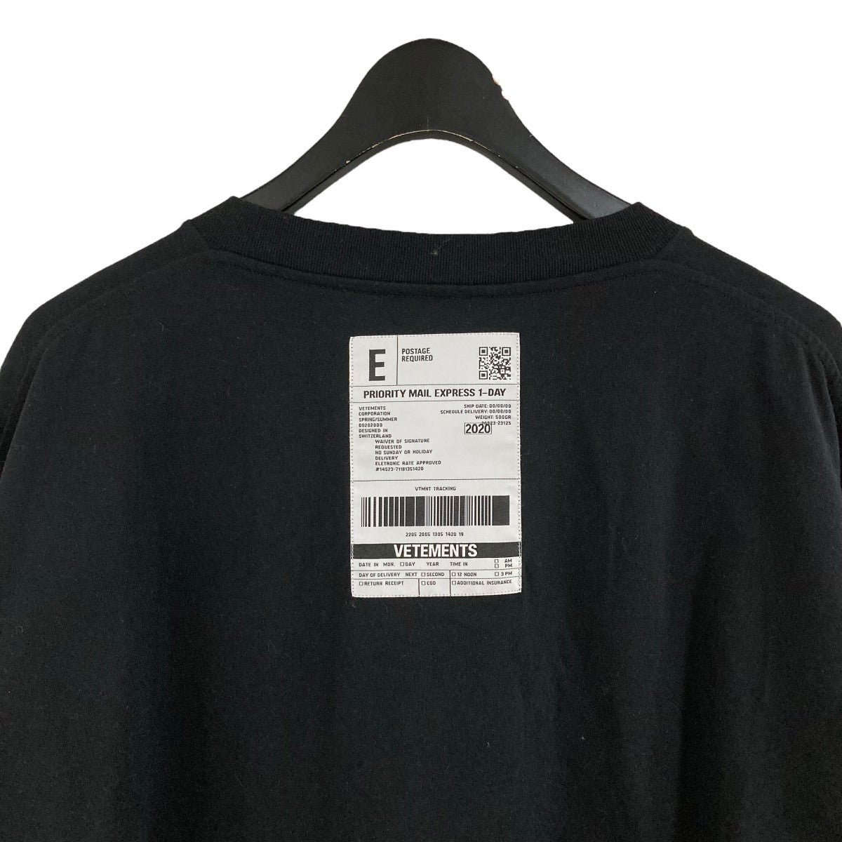 VETEMENTS プリントTシャツ 古着・中古-4枚目のアイテム画像