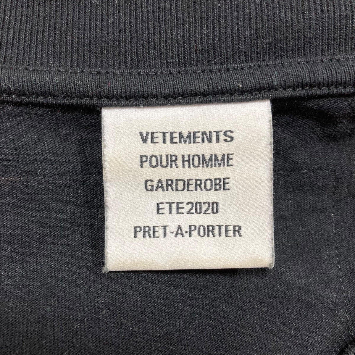 VETEMENTS プリントTシャツ 古着・中古-5枚目のアイテム画像