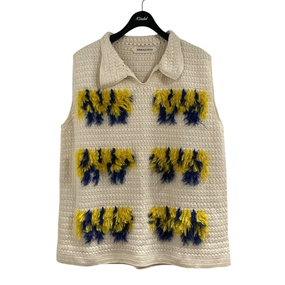namacheko Vest ナマチェコ　ベスト NAMACHEKO Cotton Knit Vest – VISION OF FASHION