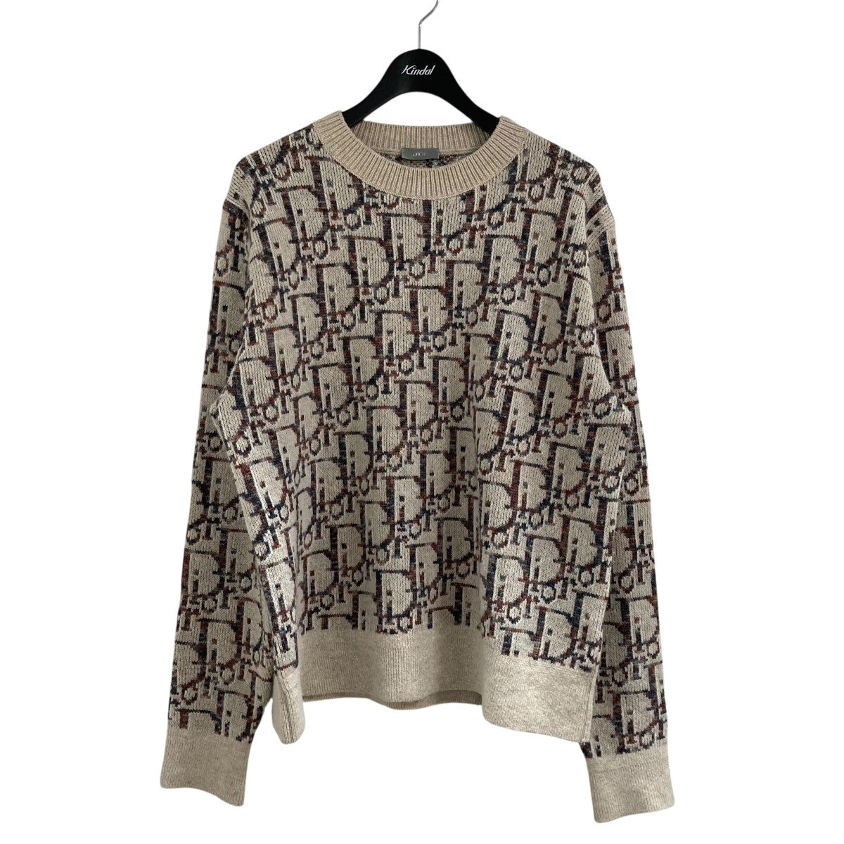 DIOR(ディオール) オブリークニットセーター 193M638TA662 ベージュ
