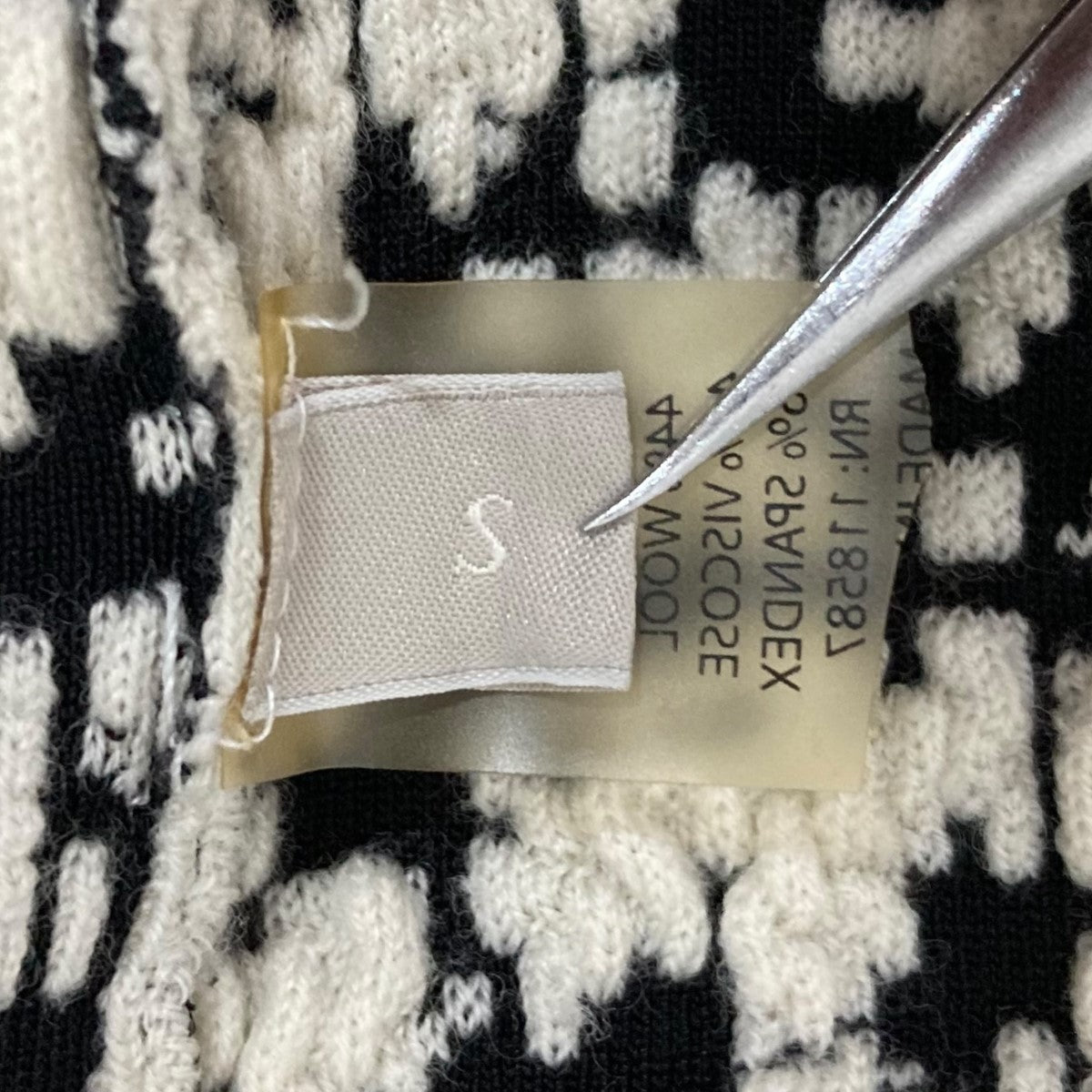 JASON WU デザインニット 古着・中古-8枚目のアイテム画像