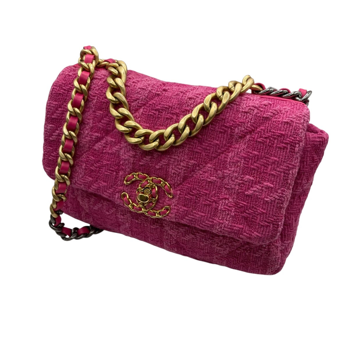 CHANEL(シャネル) 25 ココマーク ツイードチェーンショルダーバッグ 
