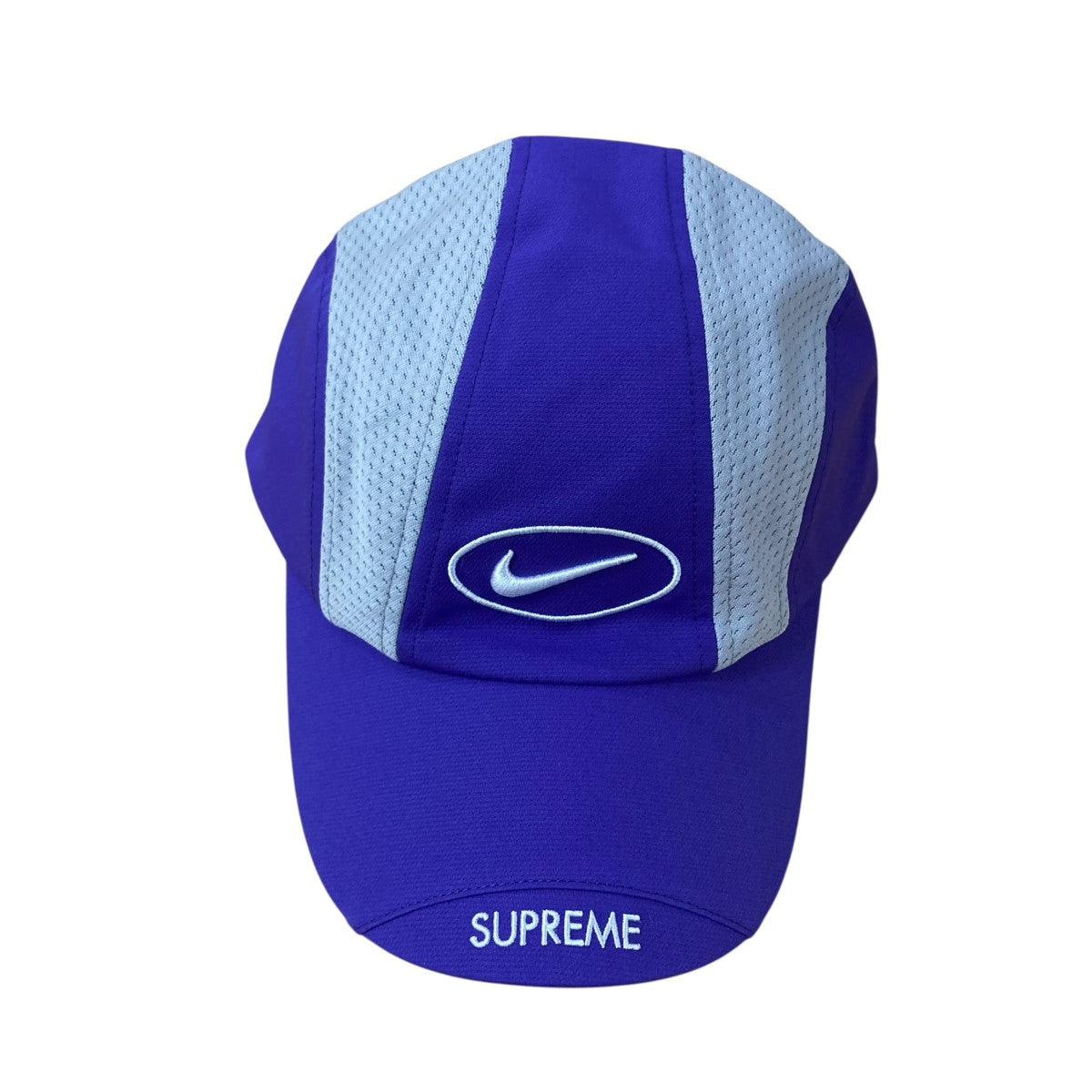 NIKE×Supreme ランニングハット HJ7959-545 パープル×グレー