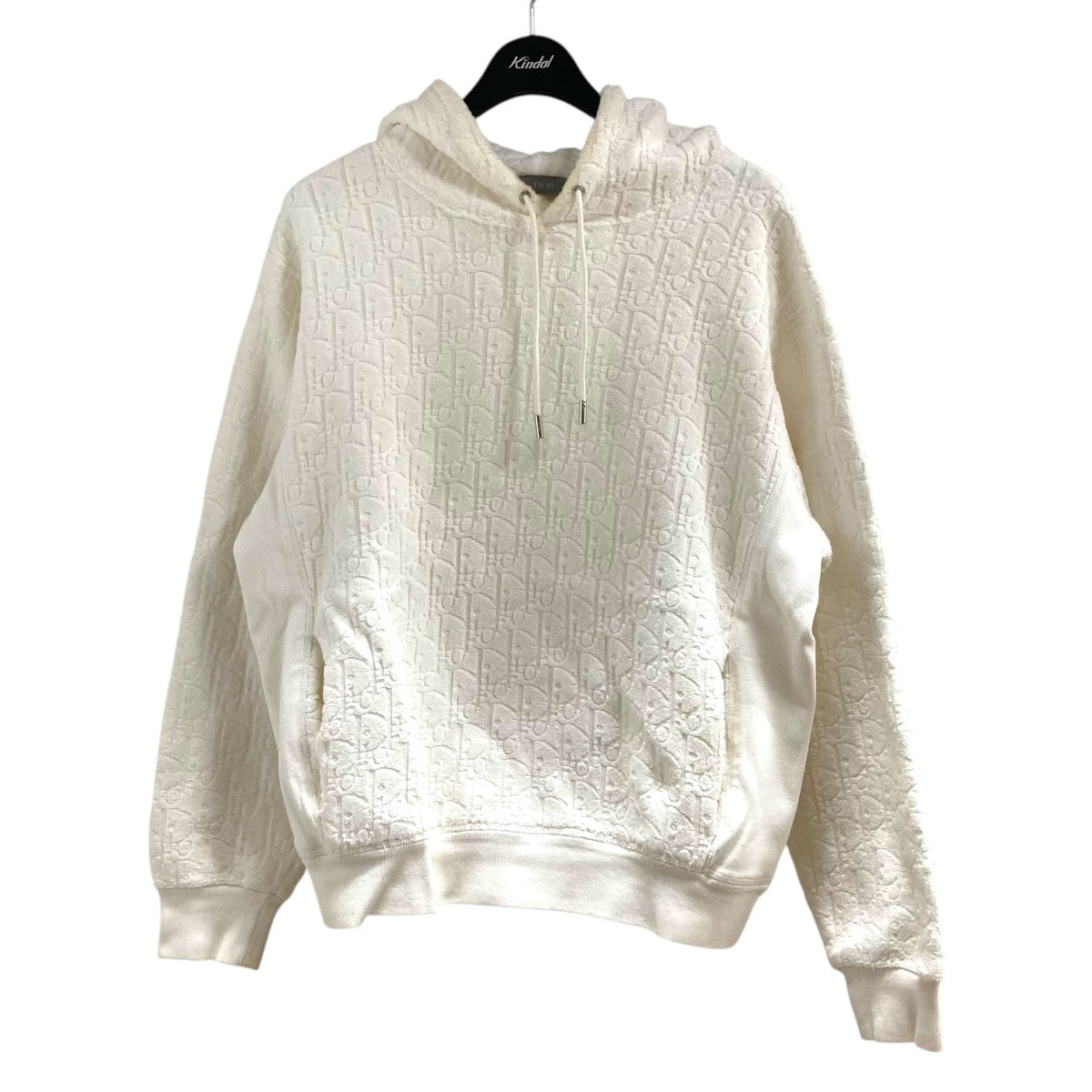 DIOR(ディオール) パイル地オブリークプルオーバーパーカー