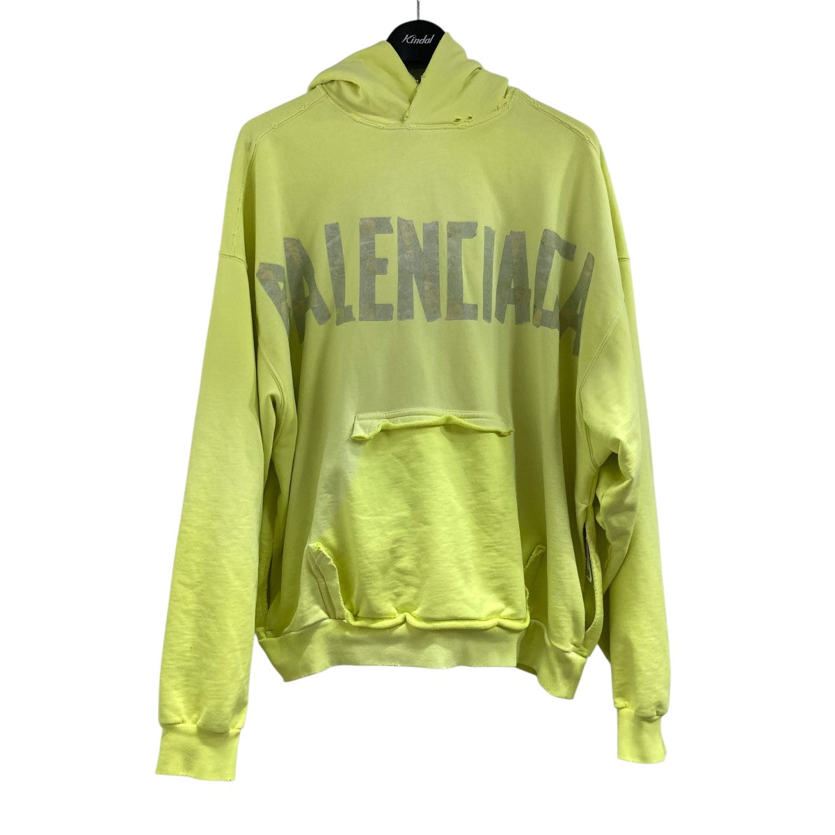 【BALENCIAGA】テープタイプ リップポケットフーディ BALENCIAGA(バレンシアガ) 23SS テープタイプリップポケット