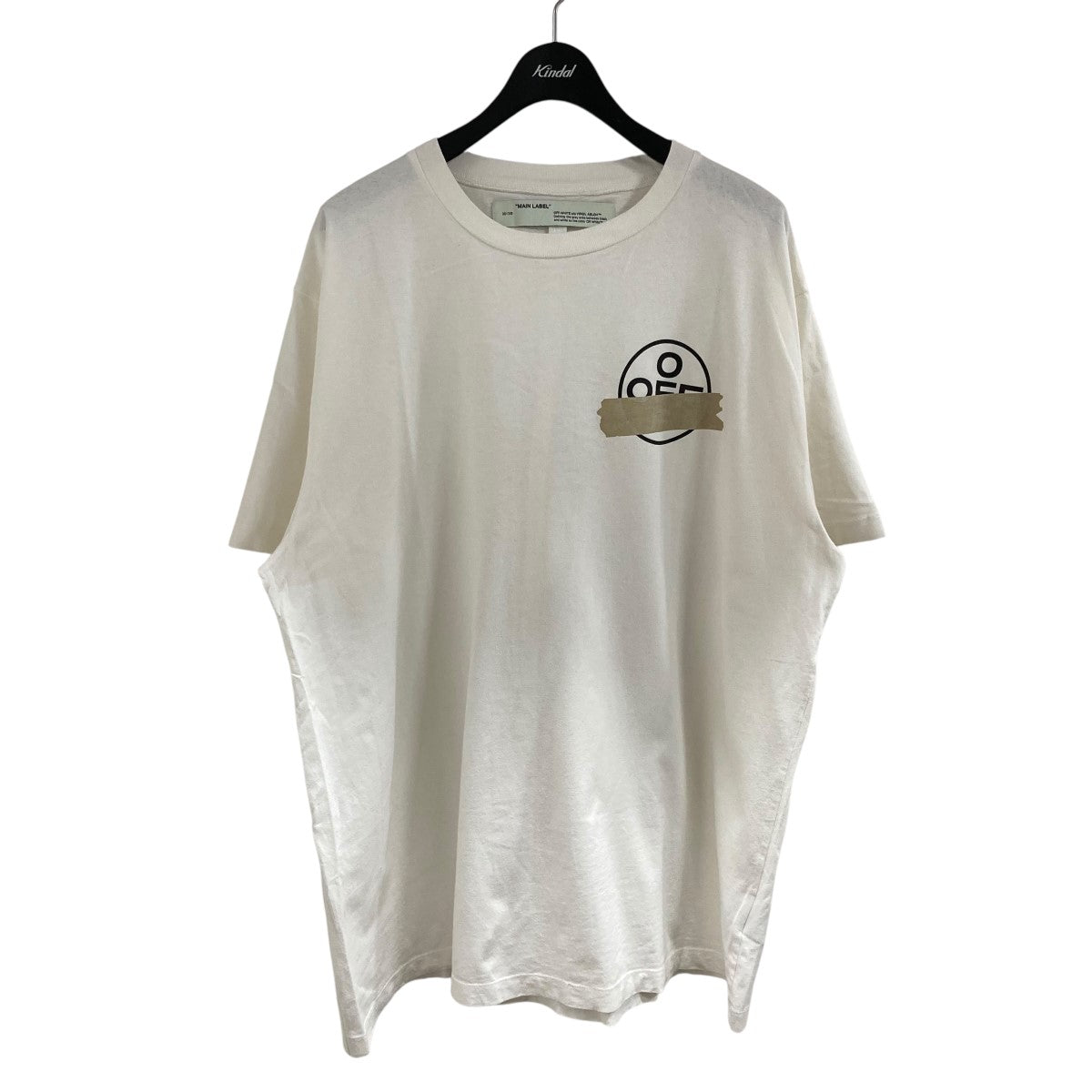 OFFWHITE(オフホワイト) バックバイアスTシャツ
