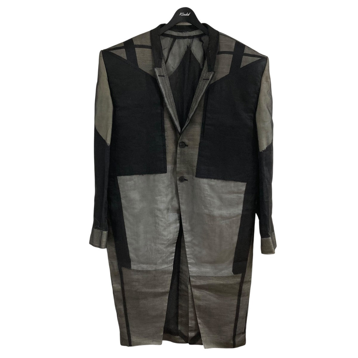 RICK OWENS(リックオウエンス) シルクコート RR01D3903-ORNC ブラック