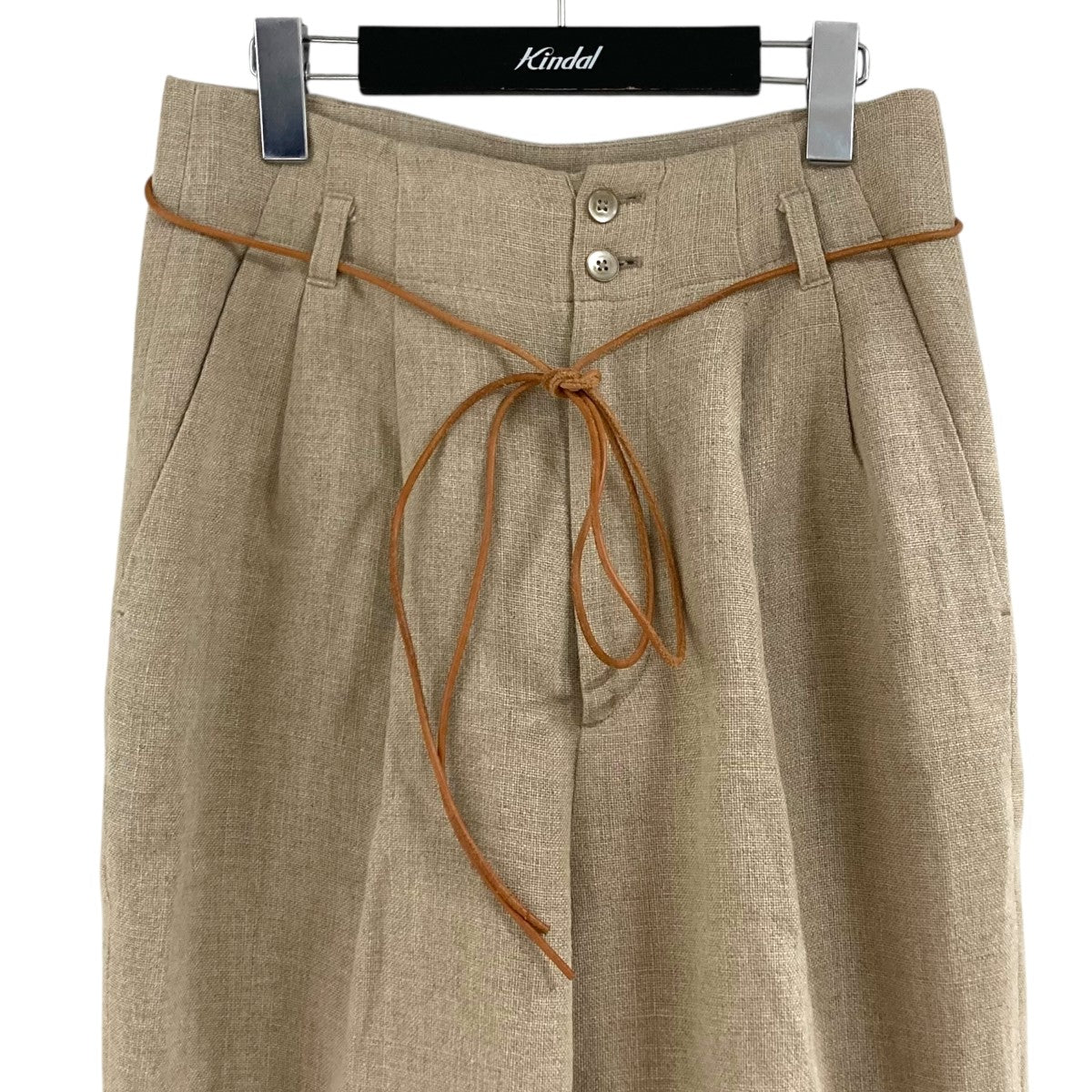 リネンパンツ8614-202-0168