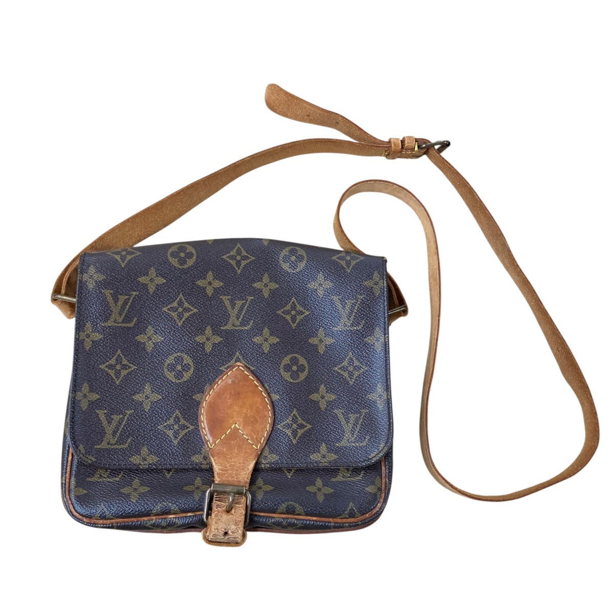 LOUIS VUITTON(ルイヴィトン) モノグラムレザーショルダーバッグ 
