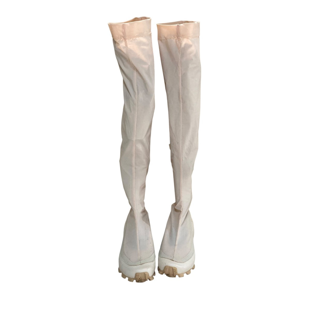 MM6 Maison Margiela×SALOMON ラバー×ファブリック ロングブーツ