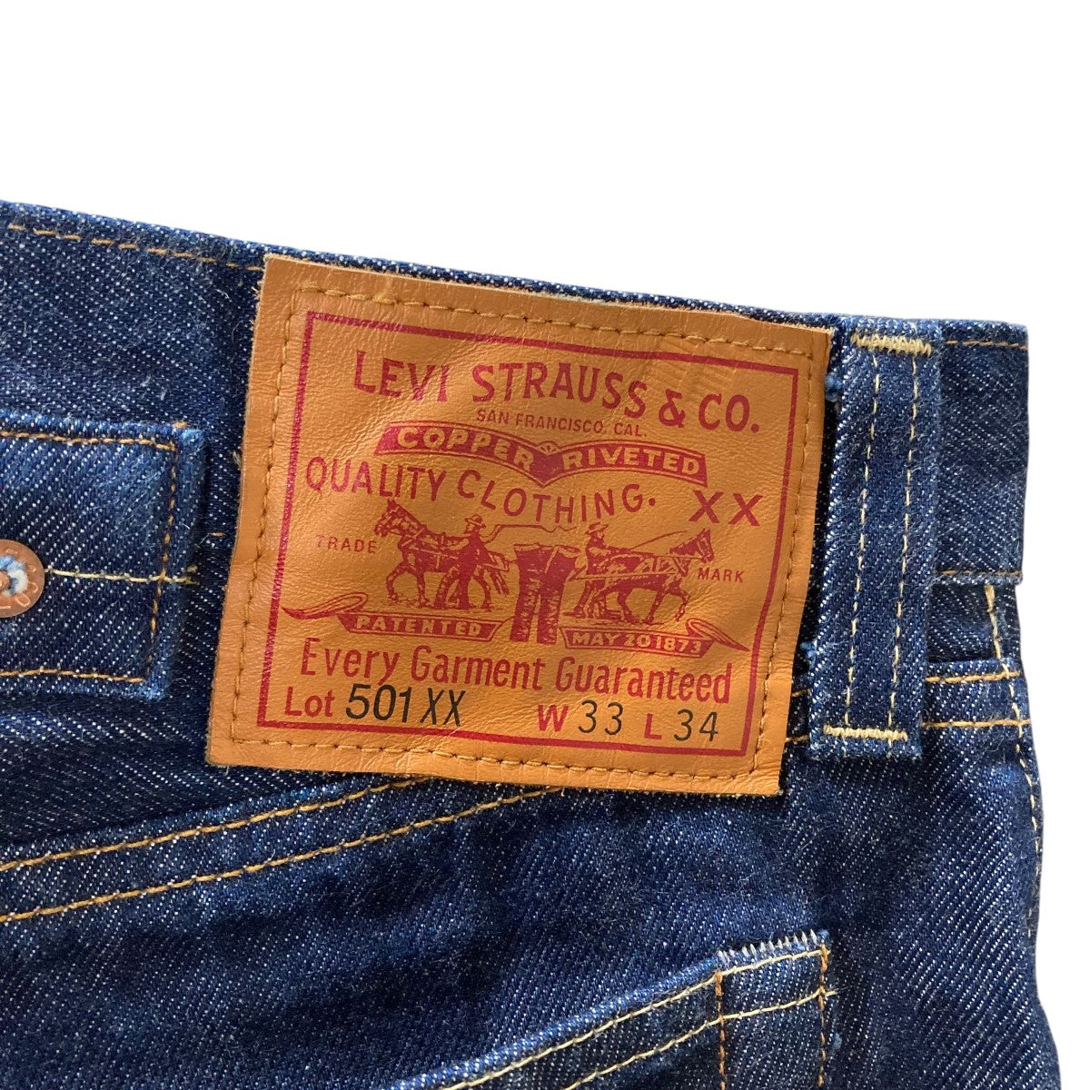 LEVI’S 501XXデニムパンツ 古着・中古-5枚目のアイテム画像