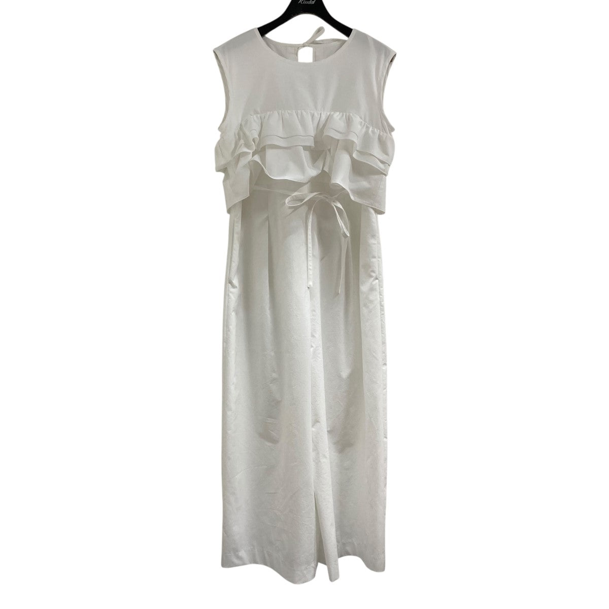 STRATA(エストラータ) ラッフルデザインストレッチオールインワン