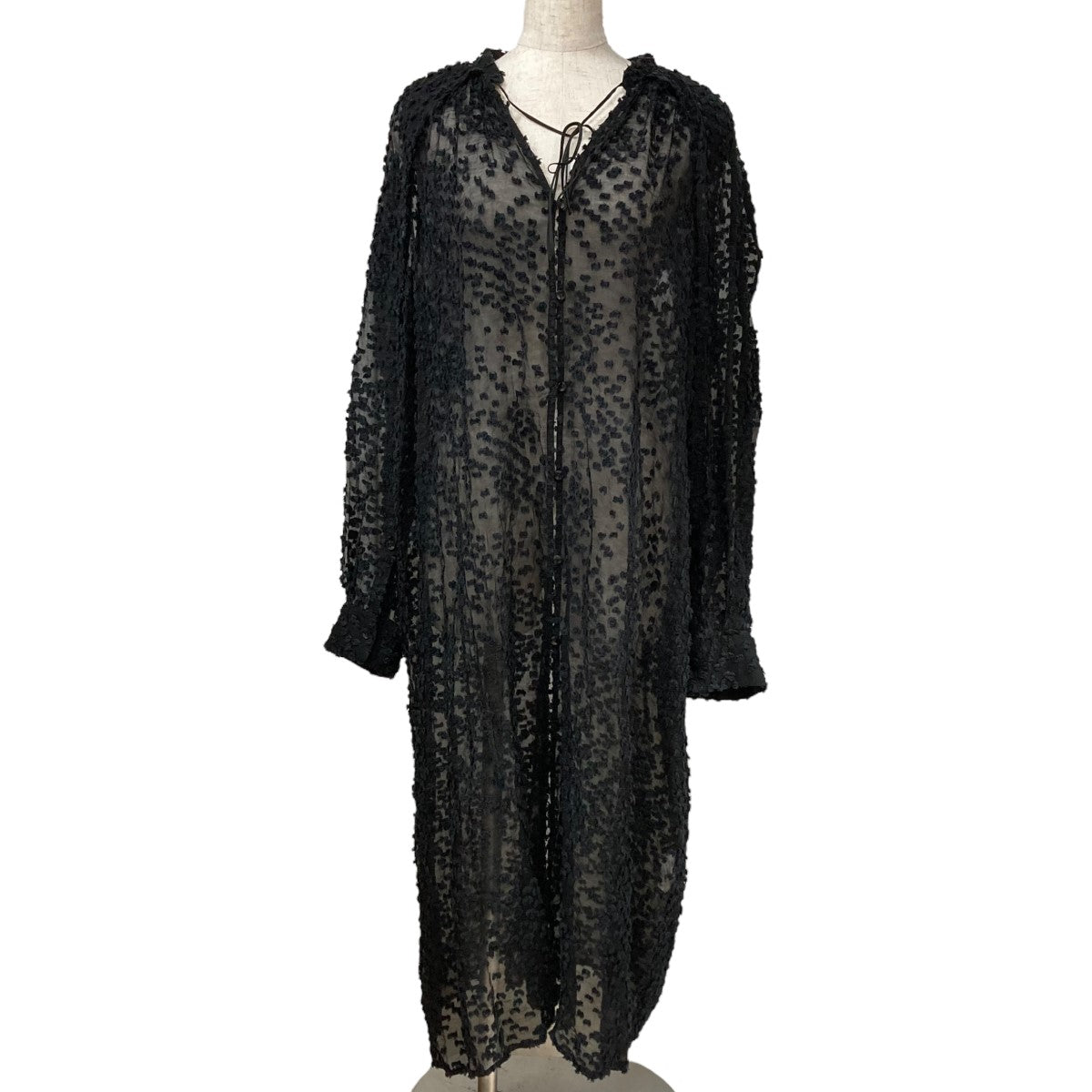 MAISON SPECIAL(メゾンスペシャル) ドットジャガードワンピース