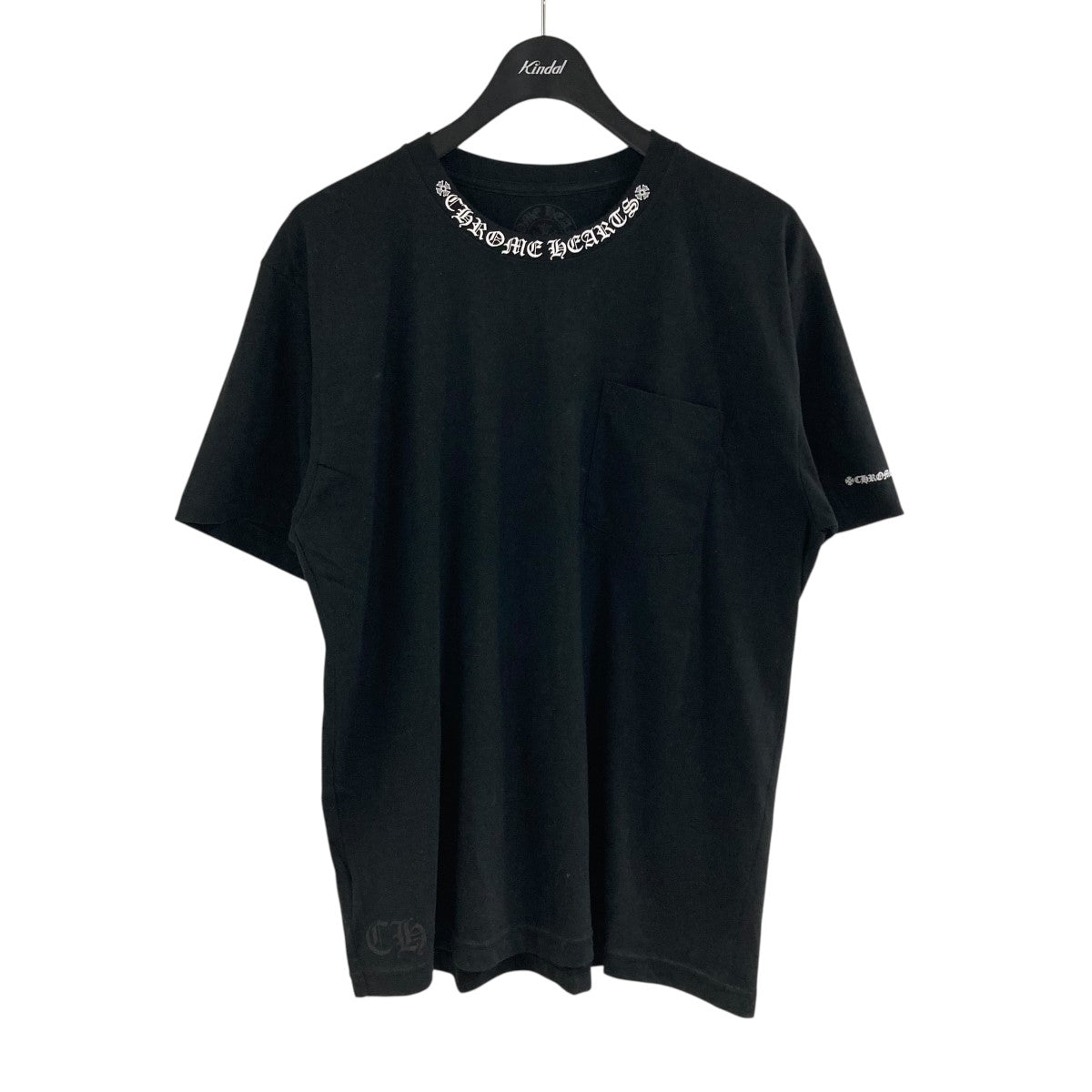 クロームハーツChrome Hearts ブラックTシャツ オーバー　XL クロームハーツChrome Hearts ブラックTシャツ オーバー XL