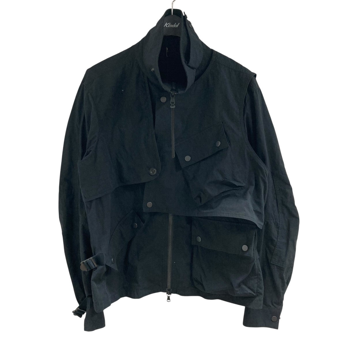 The Viridi-anne 新品未使用タグ付 ミリタリージャケット THE VIRIDI-ANNE(ザヴィリジアン) リップストップミリタリー