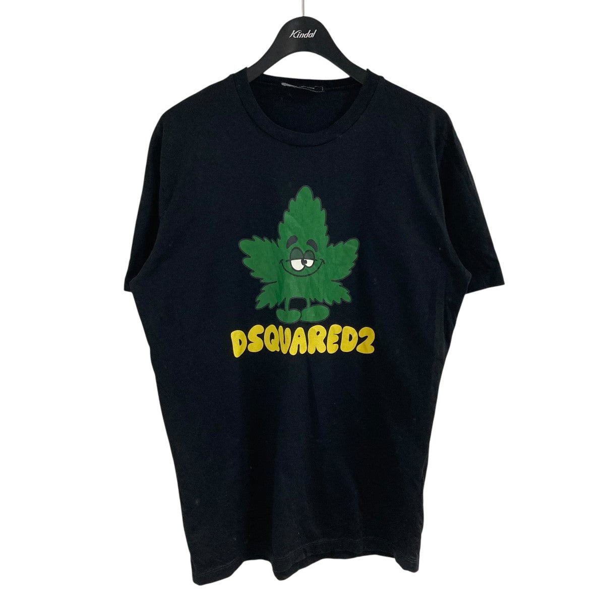 ディースクエアード Dsquared2 ロゴプリントTシャツ ブラック Dsquared2 ディースクエアード ロゴ Tシャツ - FARFETCH
