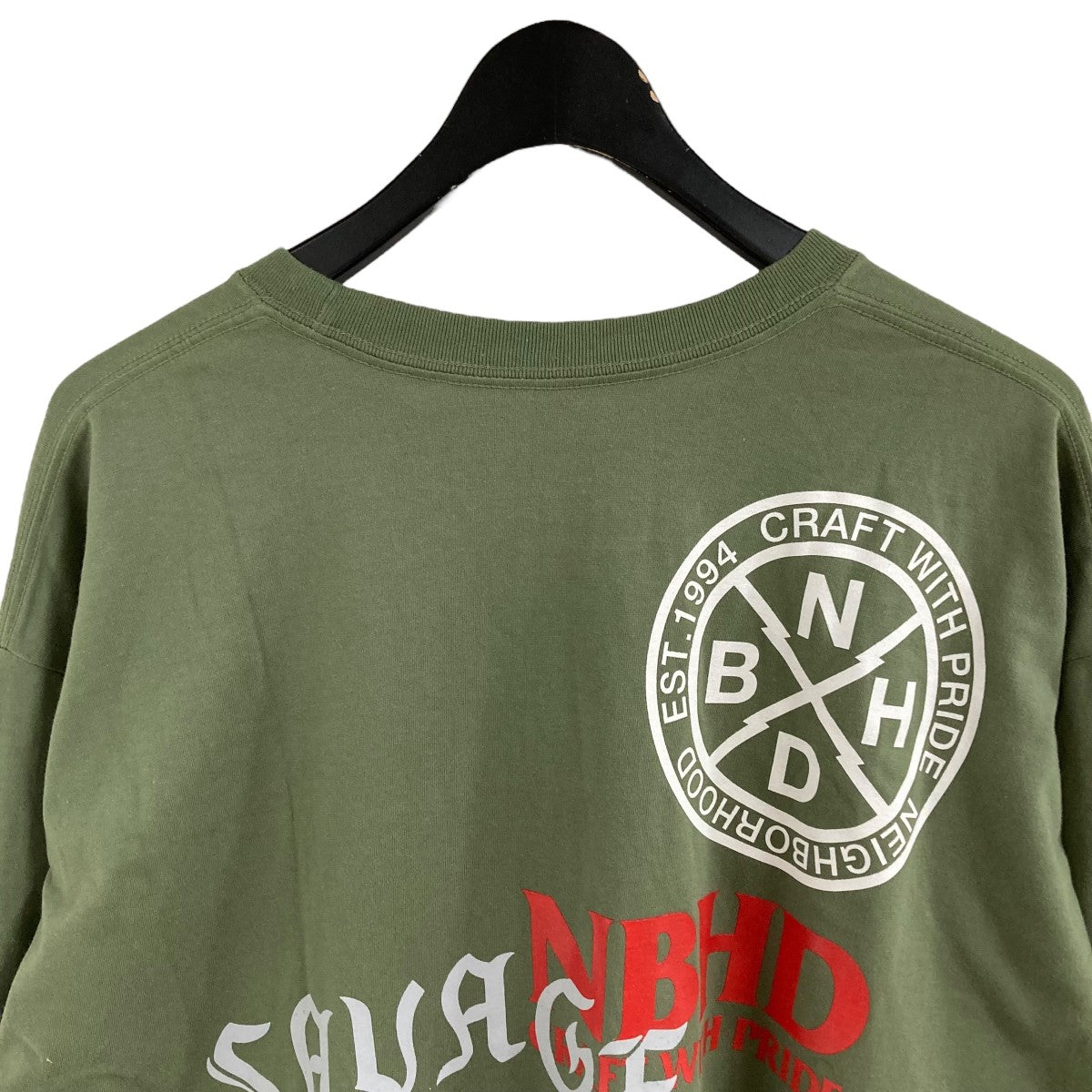 長袖プリントTシャツ
