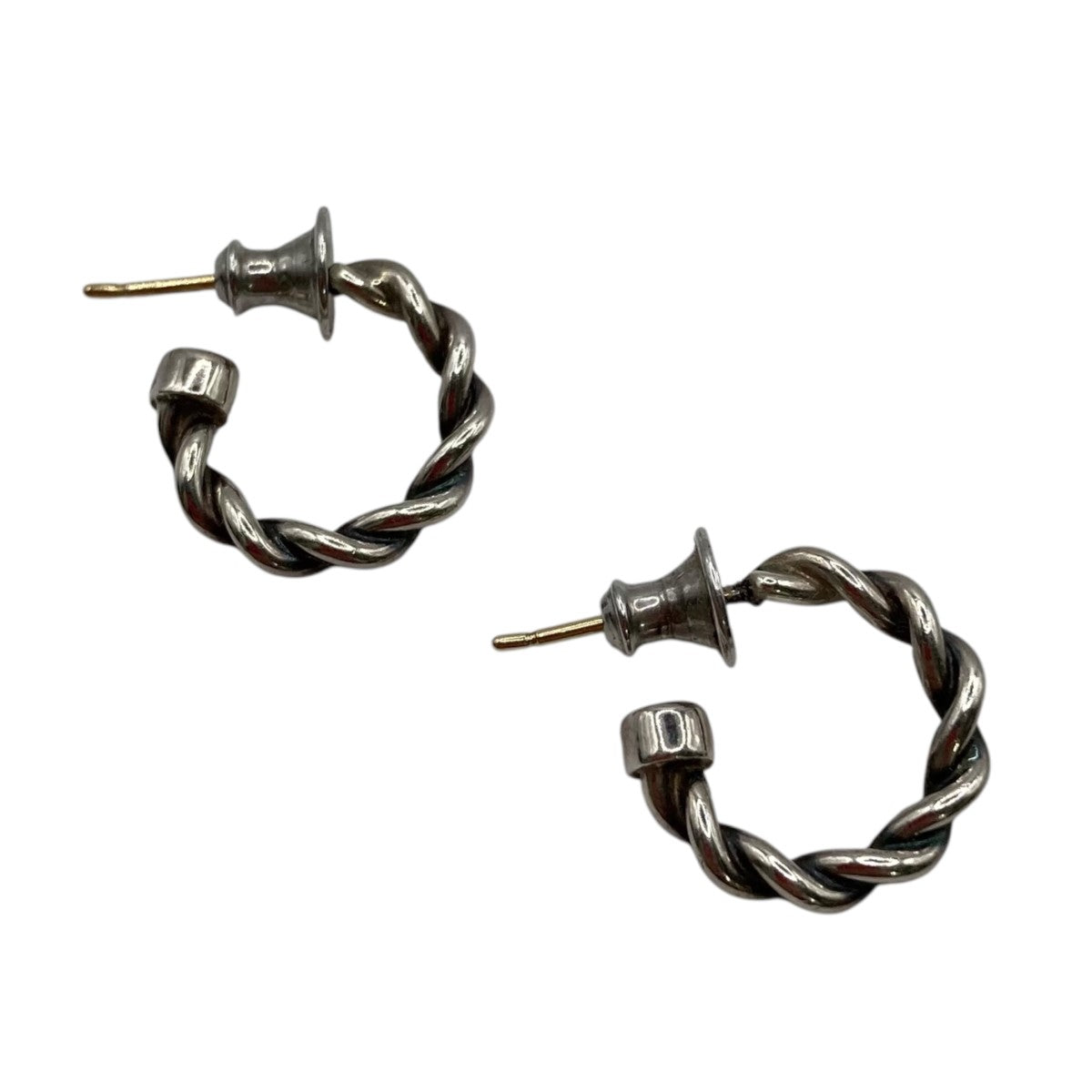 ツイストフープピアス