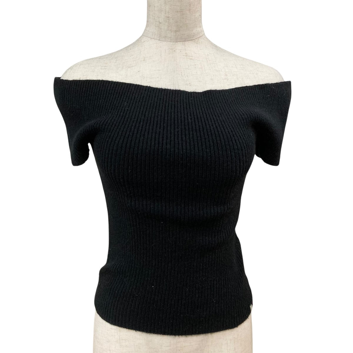 extreme cashmere カシミヤオフショルカットソー extreme cashmere＞LIBRA オフショルダー ニット