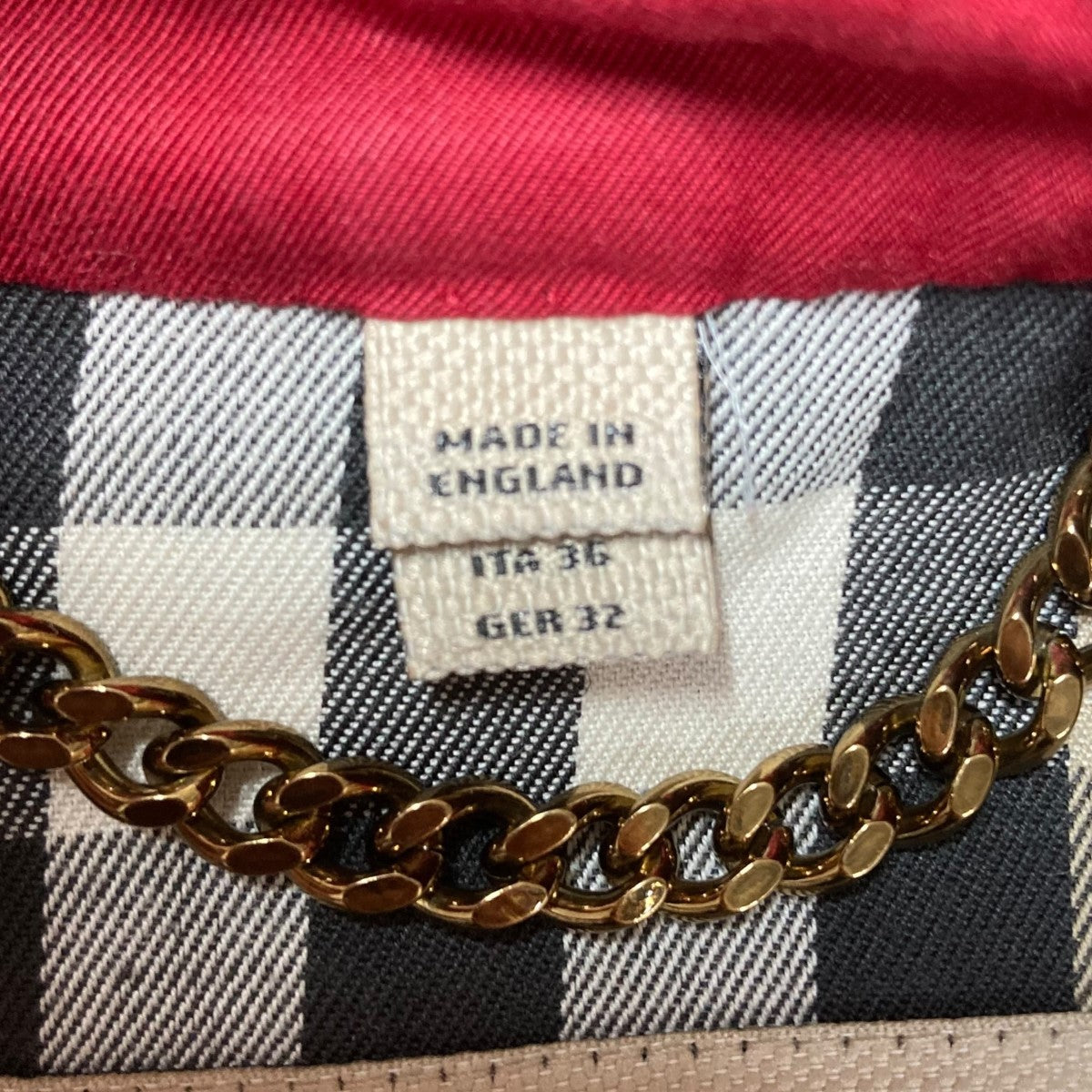 BURBERRY トレンチコート 古着・中古-5枚目のアイテム画像