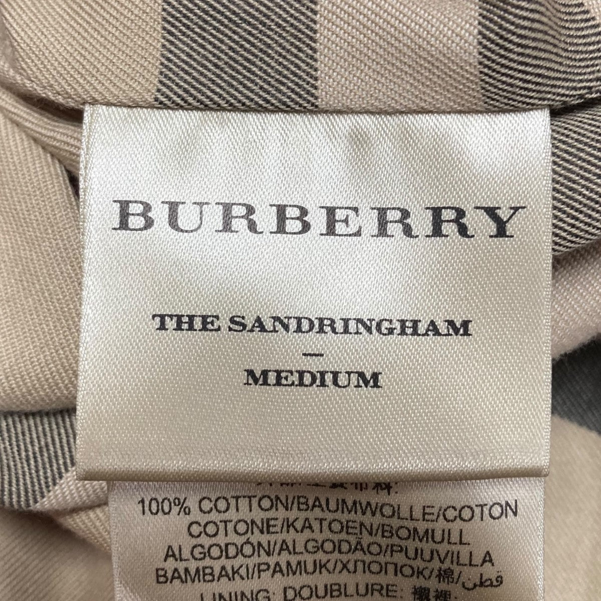 BURBERRY トレンチコート 古着・中古-6枚目のアイテム画像