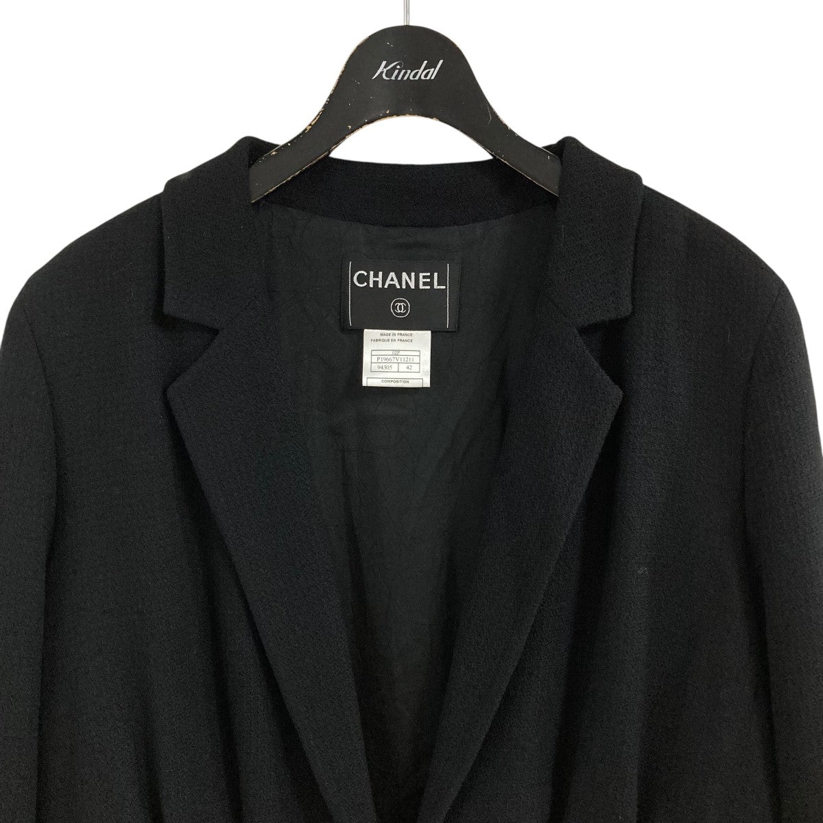CHANEL ジップジャケット 古着・中古-2枚目のアイテム画像