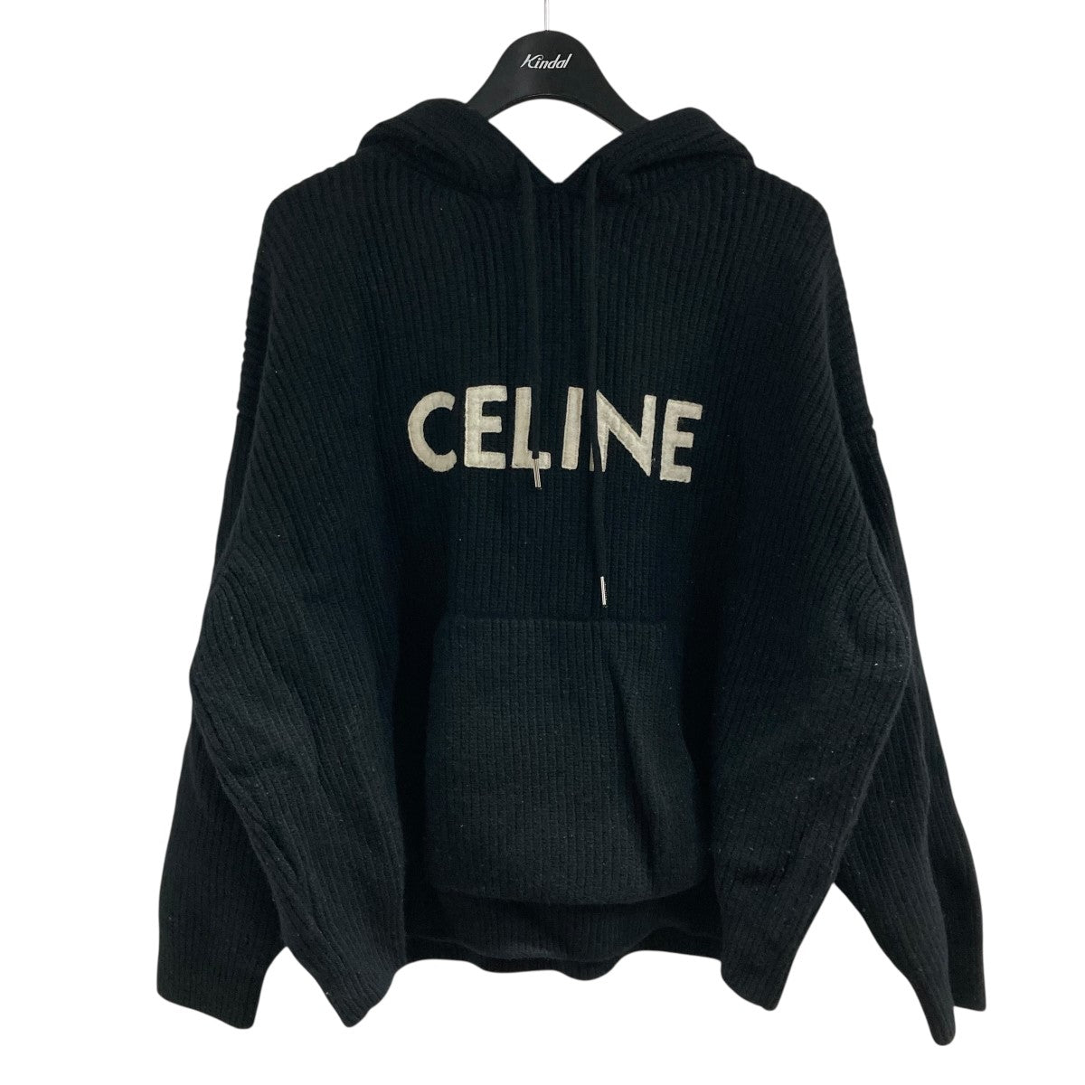 CELINE(セリーヌ) フロントロゴニットプルオーバーパーカー