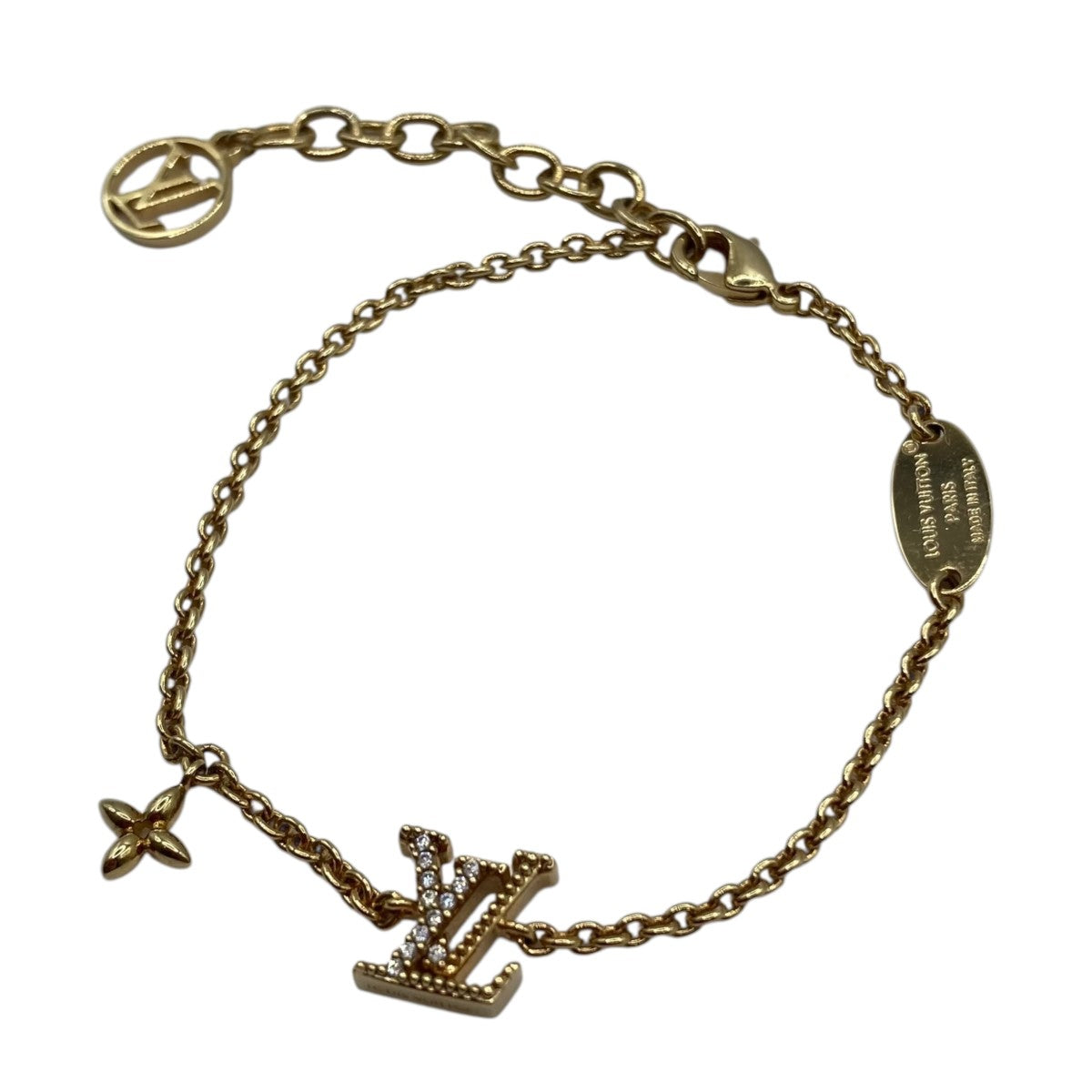 Aka【ほぼ未使用】LOUIS VUITTON アイコニック ブレスレット LOUIS VUITTON 未使用 展示品 ルイ ヴィトン LV アイコニック