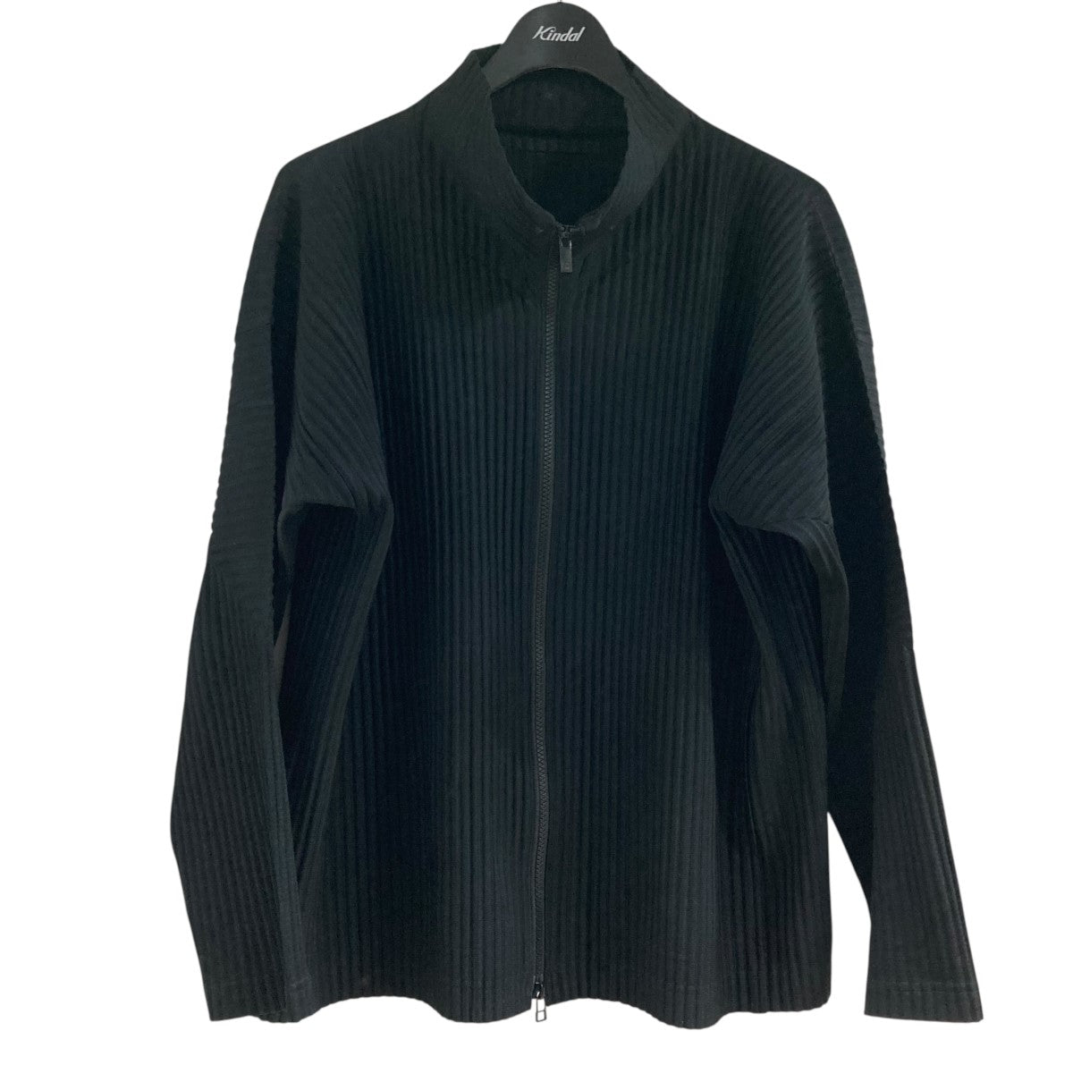 【希少】ISSEY MIYAKE MEN ブラック プリーツシャツ L 中古・古着通販】ISSEY MIYAKE MEN (イッセイミヤケメン