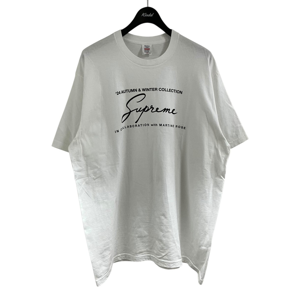 Supreme×Martine rose ロゴTシャツ ホワイト サイズ XL｜【公式