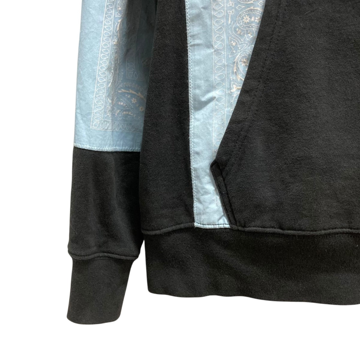 バンダナバイカラーパーカーNT022081 Bandana Hooded SweatShirt