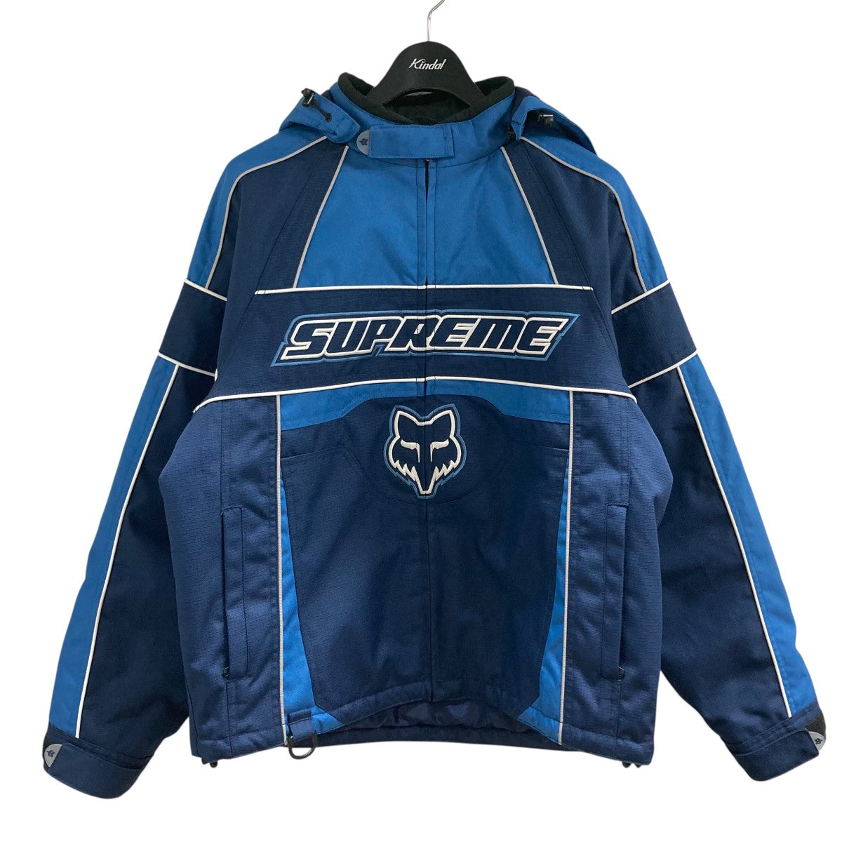 Supreme(シュプリーム) フォックスレーシングジャケット ネイビー