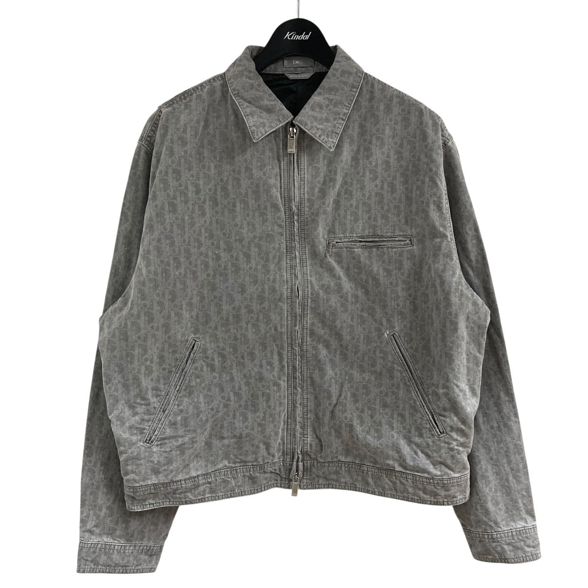 DIOR オブリークジップアップジャケット 古着・中古-1枚目のアイテム画像