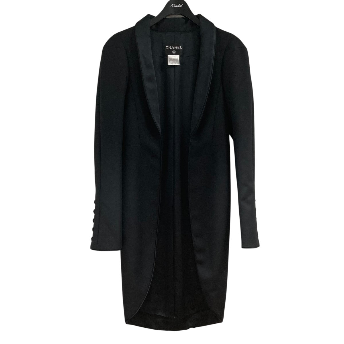 CHANEL(シャネル) ウールコート P33970W04198 ブラック サイズ 40