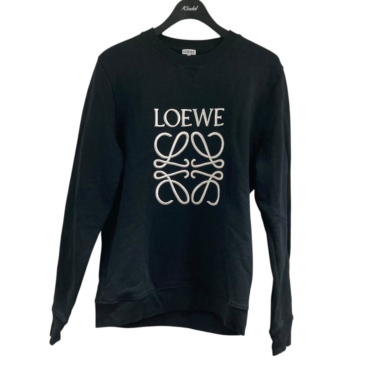 LOEWE(ロエベ) クルーネックアナグラム刺繍スウェット h6109900cr