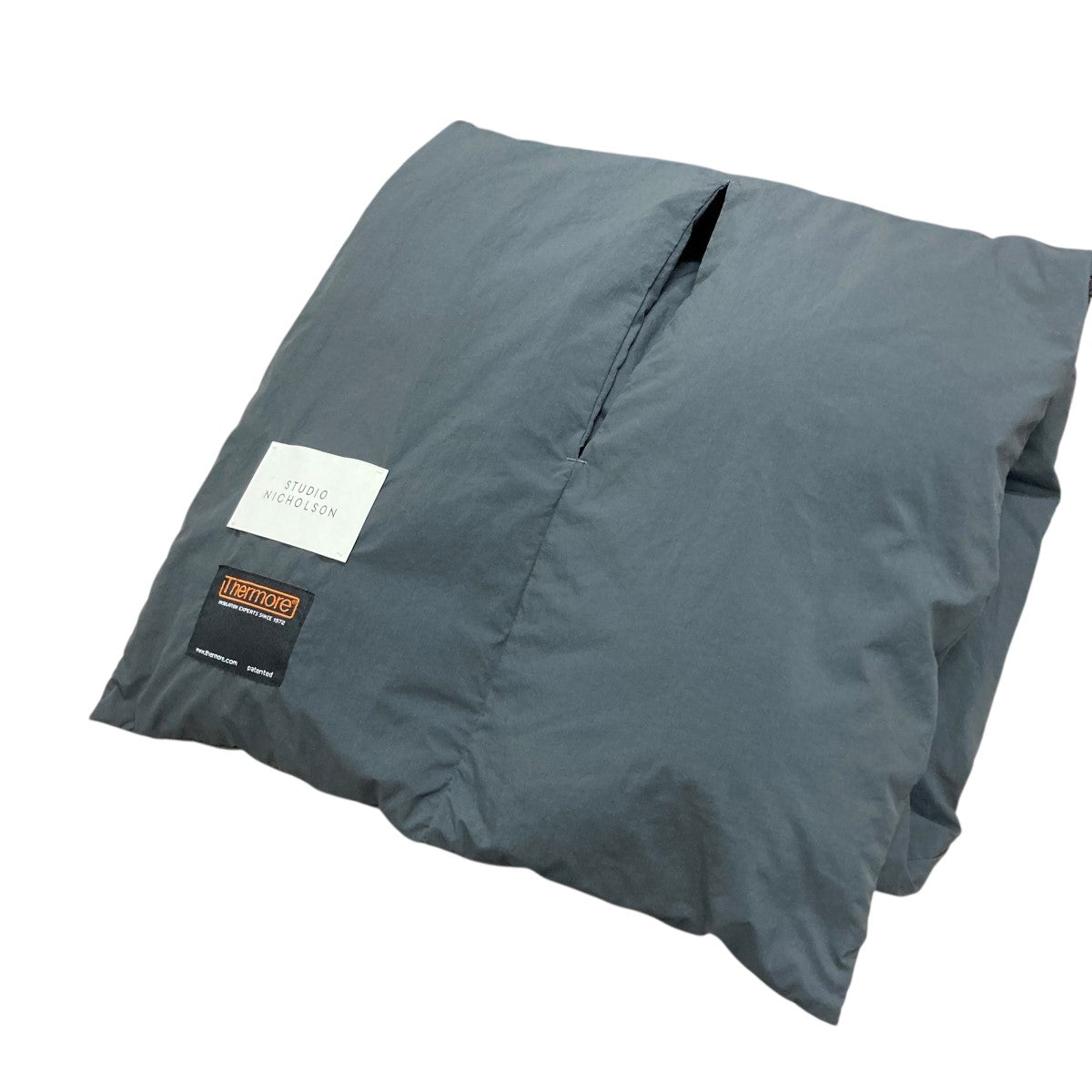 STUDIO NICHOLSON(スタジオニコルソン) パデッドマフラー ブラック