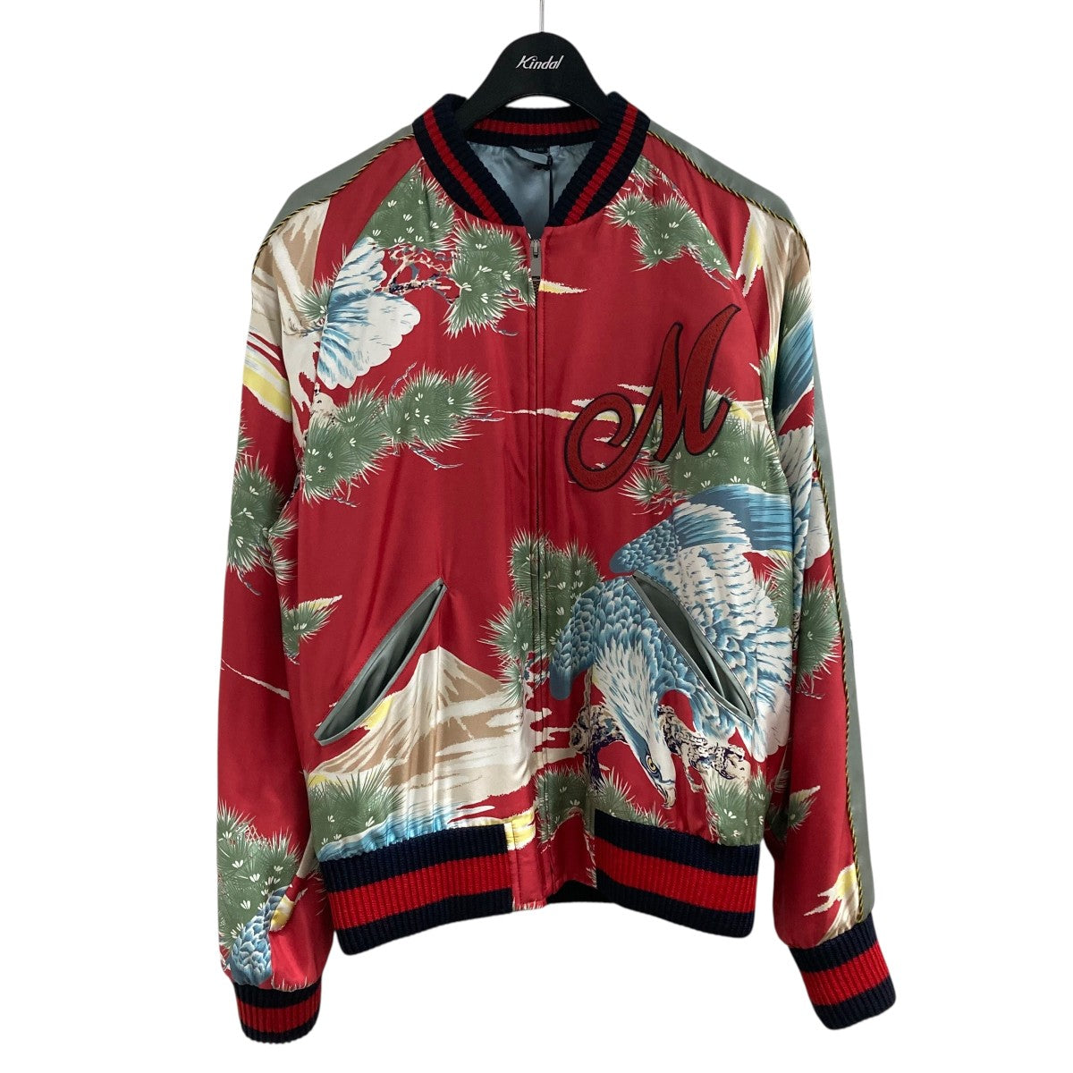 GUCCI DIY スカジャン 超美品！】GUCCI DIYスカジャン リバーシブル サイズ46 - メルカリ